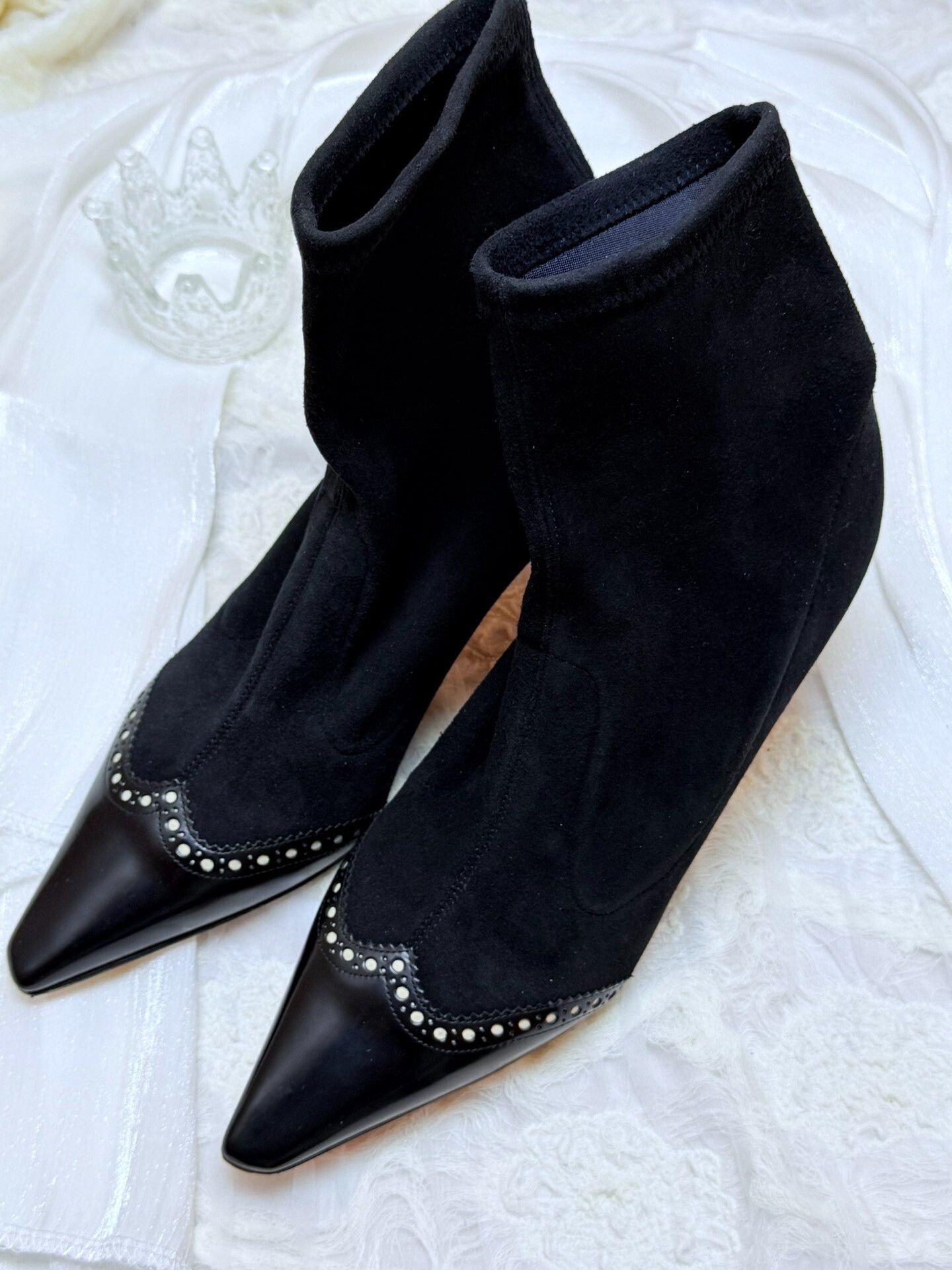 Dior Dior Suede Black Boots us_7 Women Size US 7 / IT 37 - 4 Thumbnail