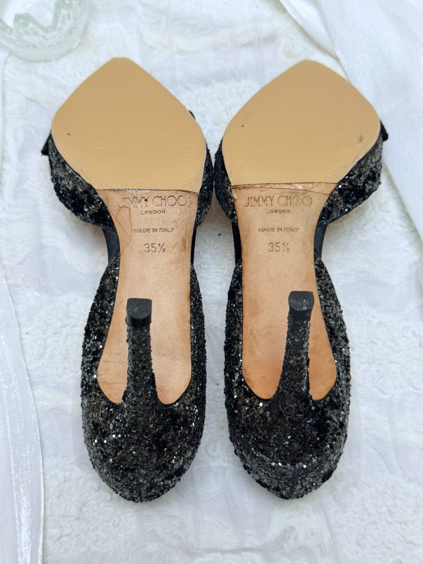 Jimmy Choo Jimmy Choo Black Lowtop Sneakers us_5-5 Women Size US 5.5 / IT 35.5 - 5 Thumbnail