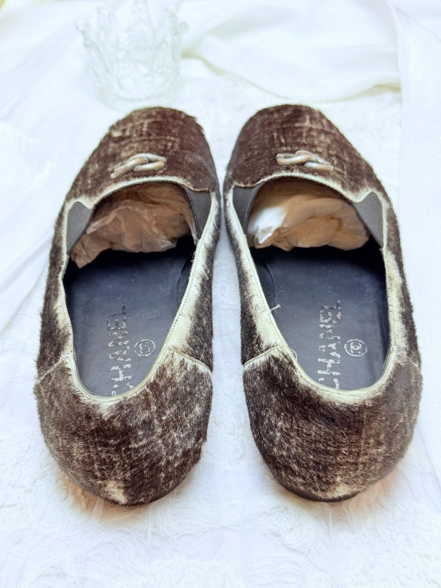Chanel Chanel Distressed Brown Lowtop Sneakers us_6-5 Women Size US 6.5 / IT 36.5 - 6 Thumbnail