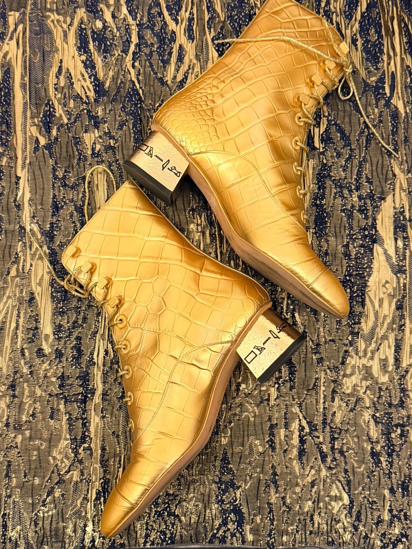 Chanel Chanel Gold Boots us_7-5 Women Size US 7.5 / IT 37.5 - 2 Thumbnail