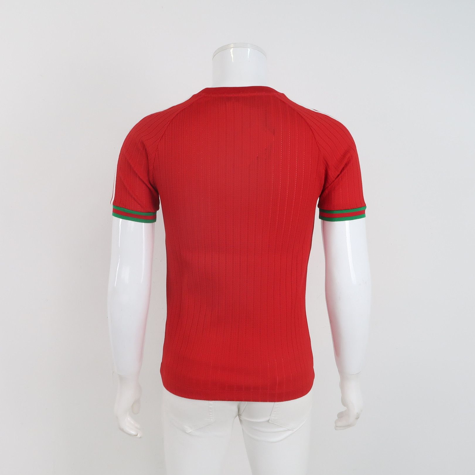 Gucci Adidas x Gucci Red Striped Logo T-Shirt XS Size US XS / EU 42 / 0 - 2 Thumbnail