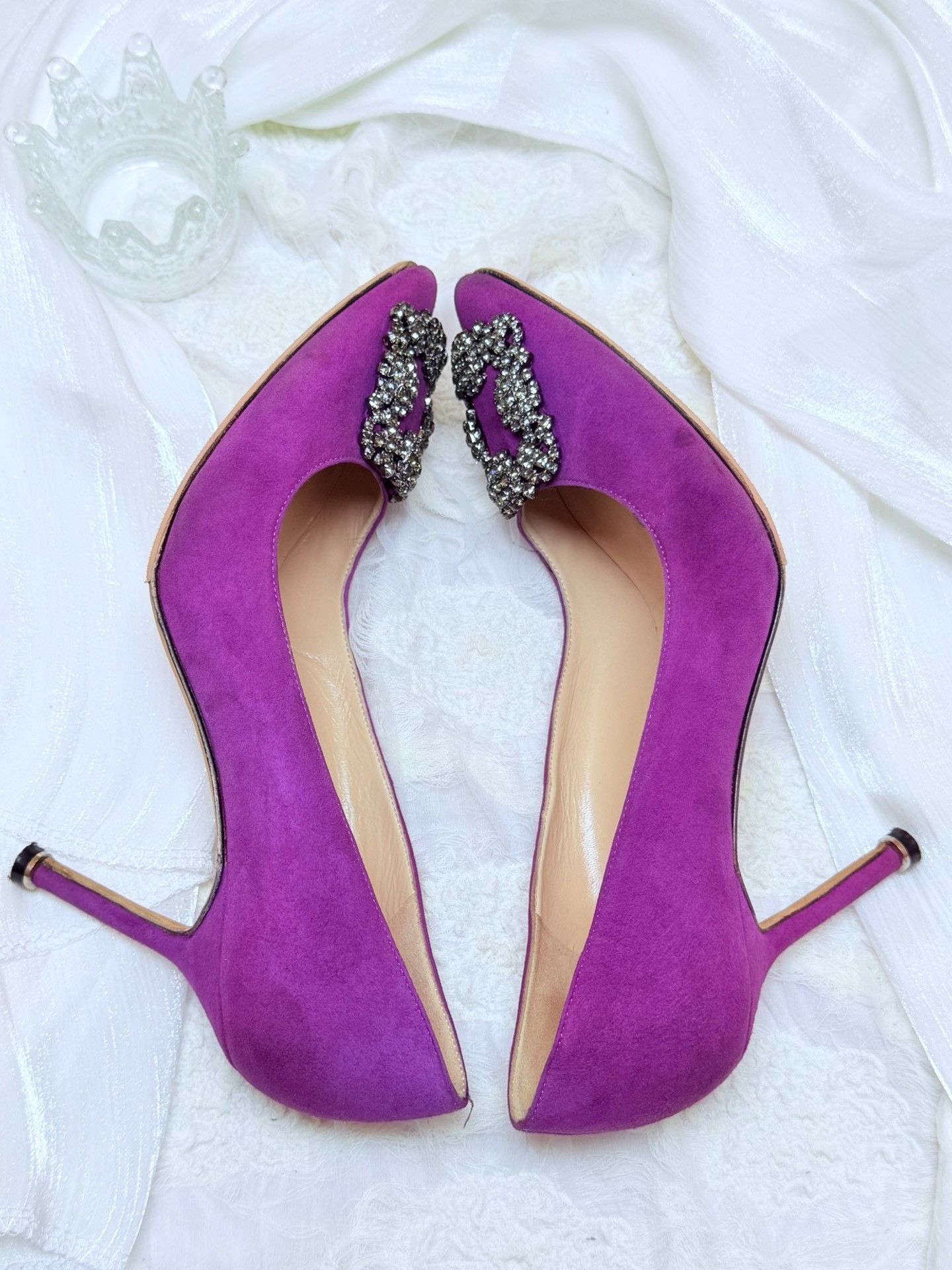 Manolo Blahnik Manolo Blahnik Purple Lowtop Sneakers us_6 Women Size US 6 / IT 36 - 5 Thumbnail