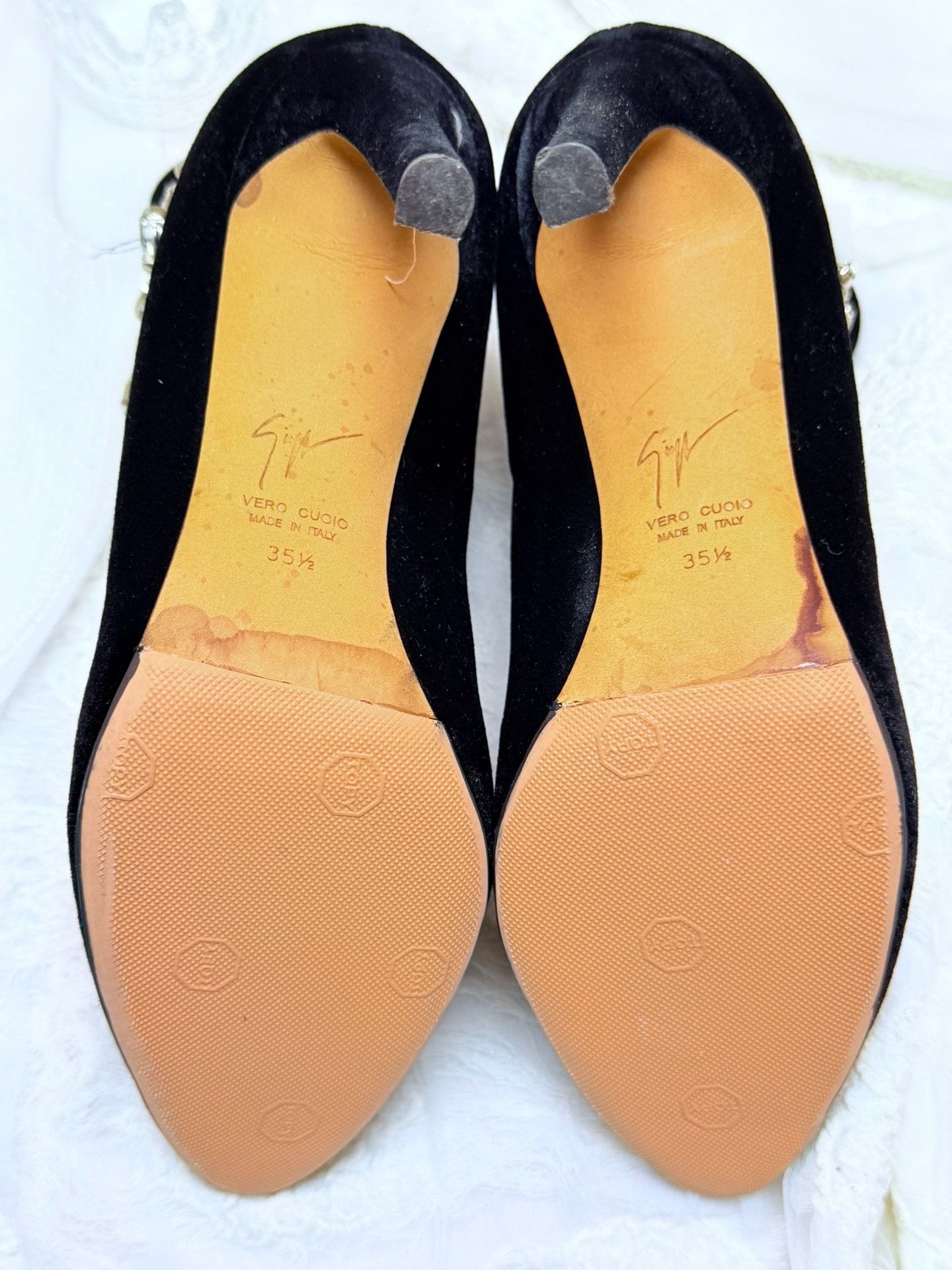 Giuseppe Zanotti Giuseppe Zanotti Velvet Boots us_5-5 Women Size US 5.5 / IT 35.5 - 5 Thumbnail