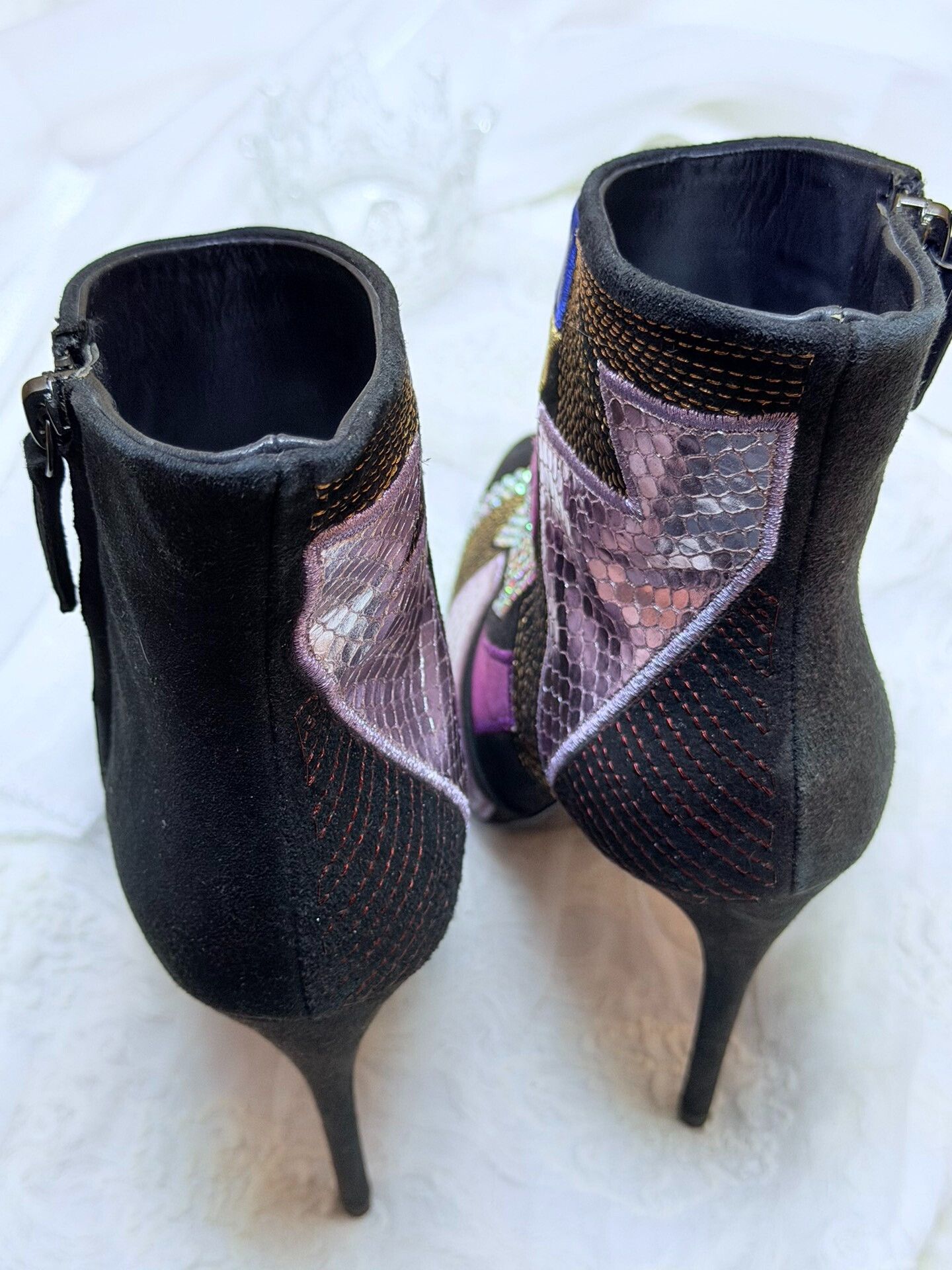 Giuseppe Zanotti Giuseppe Zanotti Patchwork Boots us_5 Women Size US 5 / IT 35 - 5 Thumbnail