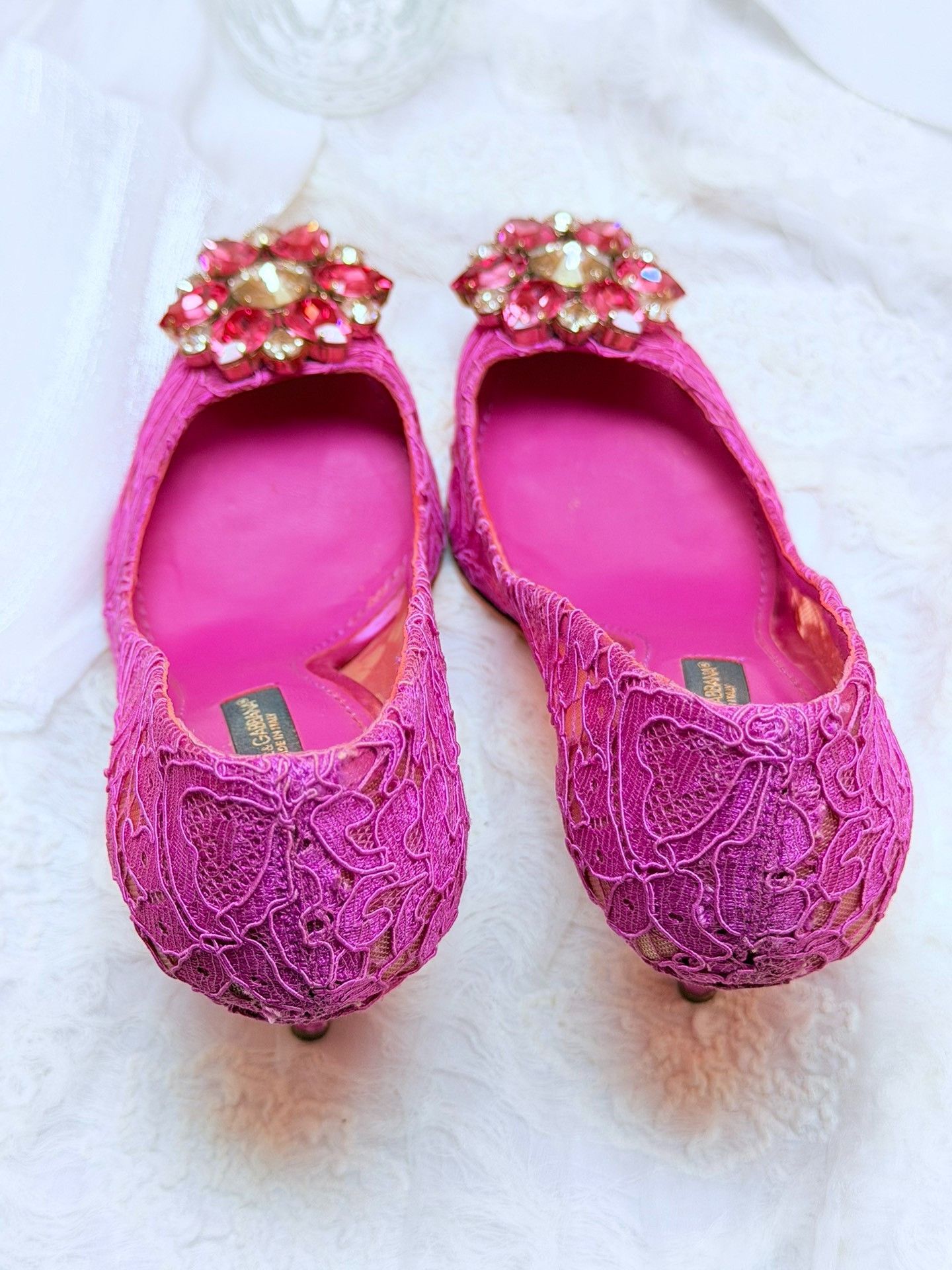 Dolce & Gabbana Dolce & Gabbana Pink Lowtop Sneakers us_5 Women Size US 5 / IT 35 - 4 Thumbnail