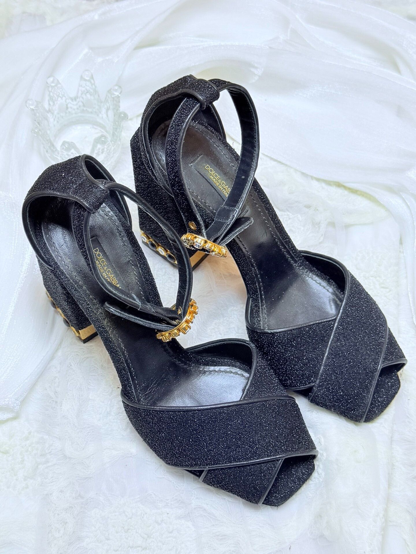 Dolce & Gabbana Dolce & Gabbana Sandals us_7 Women Size US 7 / IT 37 - 2 Thumbnail