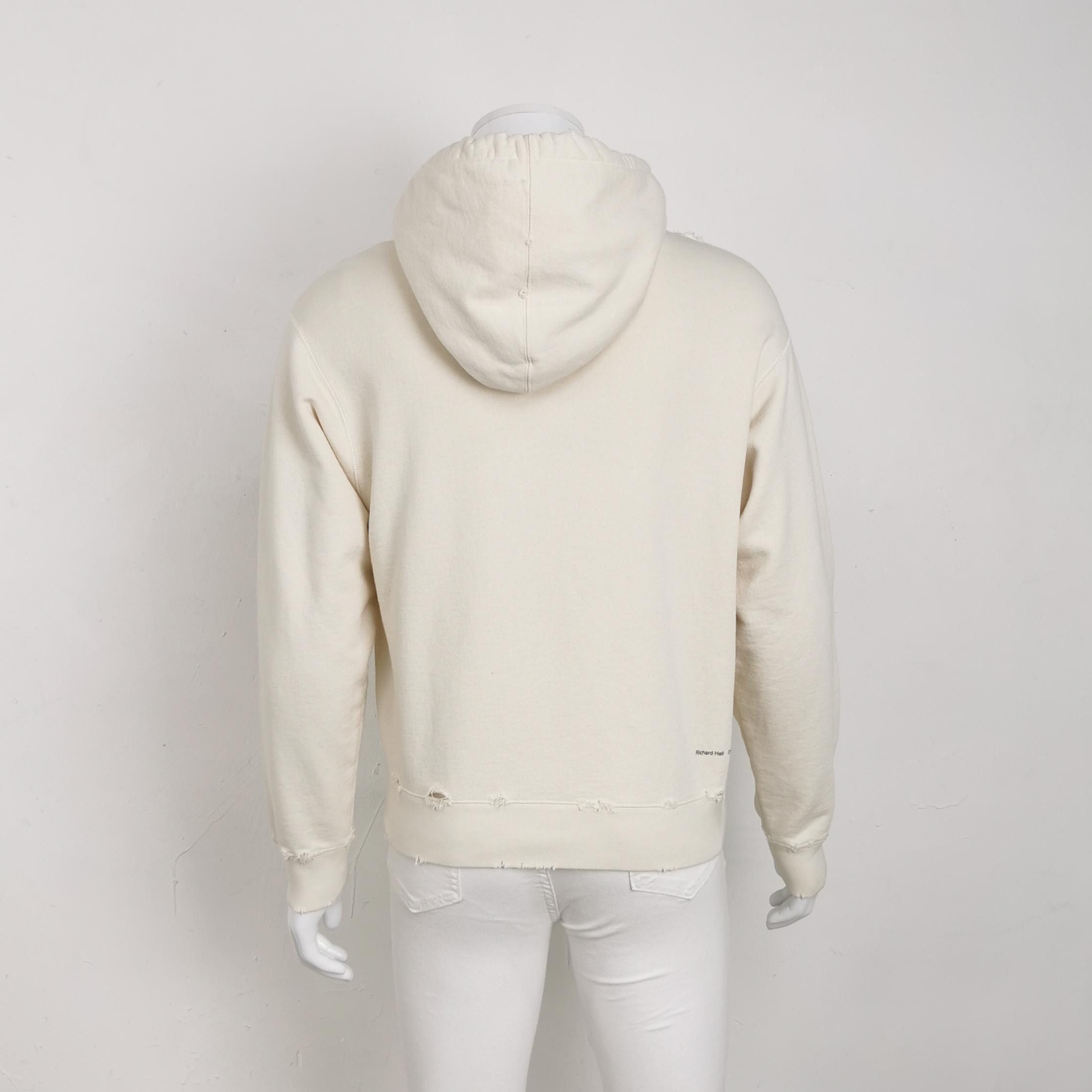 Gucci Gucci x Richard Hell Distressed thank Hoodie XS Size US XS / EU 42 / 0 - 2 Thumbnail