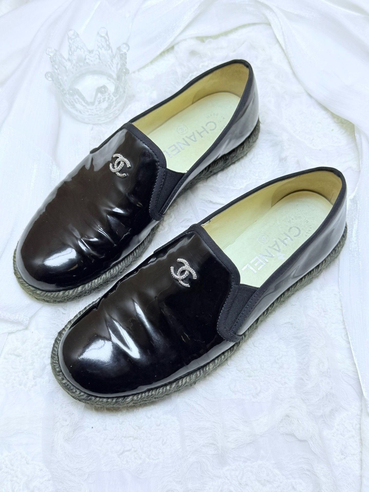 Chanel Chanel Knit Black Lowtop Sneakers us_6 Women Size US 6 / IT 36 - 3 Thumbnail