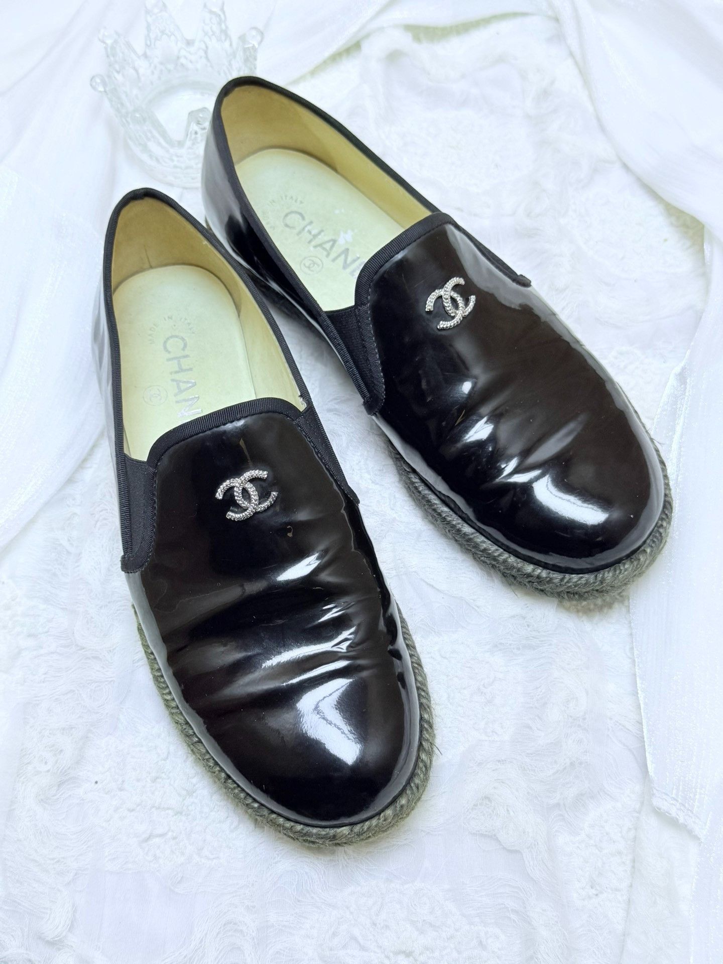 Chanel Chanel Knit Black Lowtop Sneakers us_6 Women Size US 6 / IT 36 - 2 Thumbnail