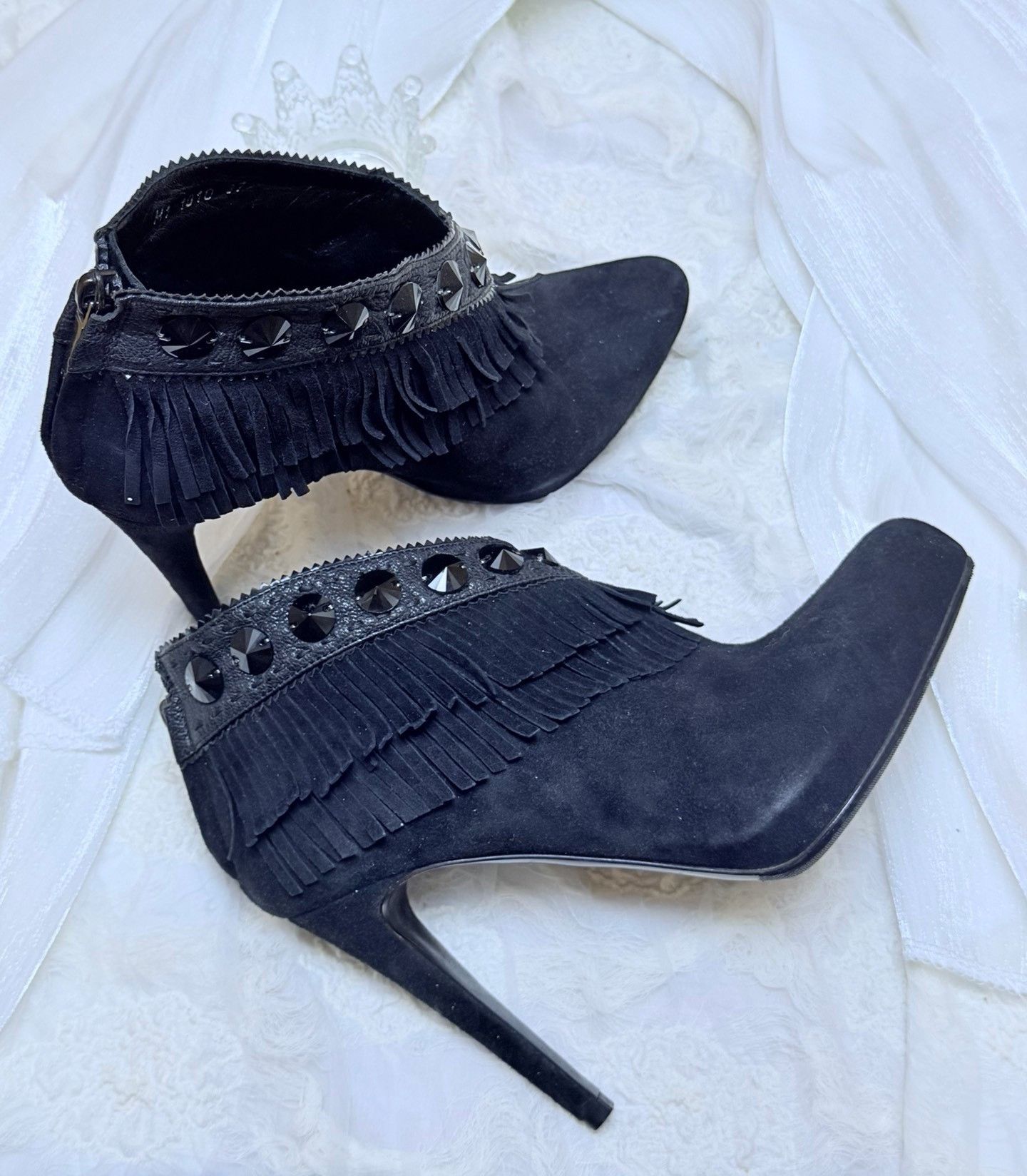 Dior Dior Suede Black Boots us_7 Women Size US 7 / IT 37 - 5 Thumbnail