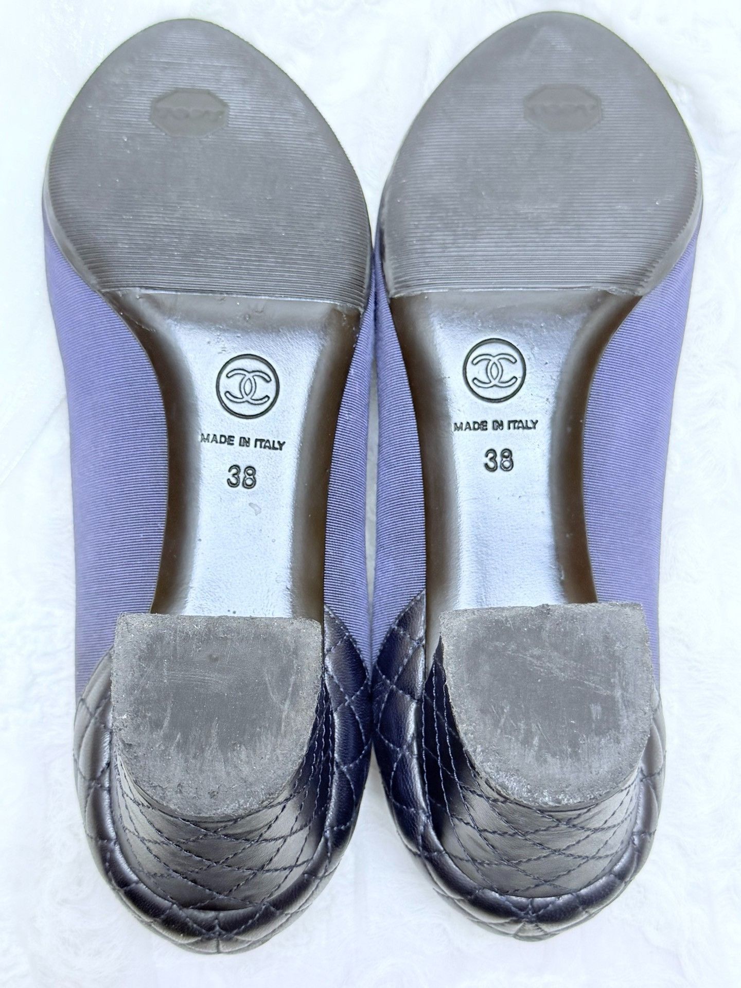 Chanel Chanel Plaid Purple Lowtop Sneakers us_8 Women Size US 8 / IT 38 - 6 Thumbnail