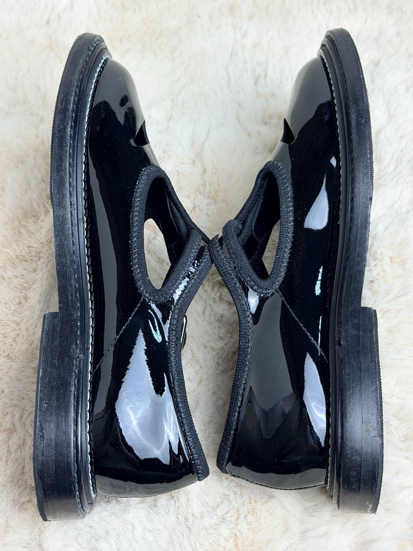 Burberry Burberry Patent Black Lowtop Sneakers us_6-5 Women Size US 6.5 / IT 36.5 - 4 Thumbnail