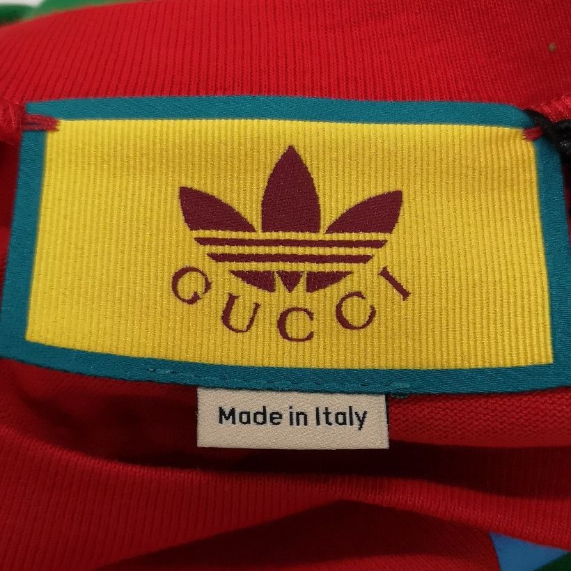 Gucci Gucci x Adidas Logo Bicolor Sweatshirt L Size US L / EU 52-54 / 3 - 6 Thumbnail