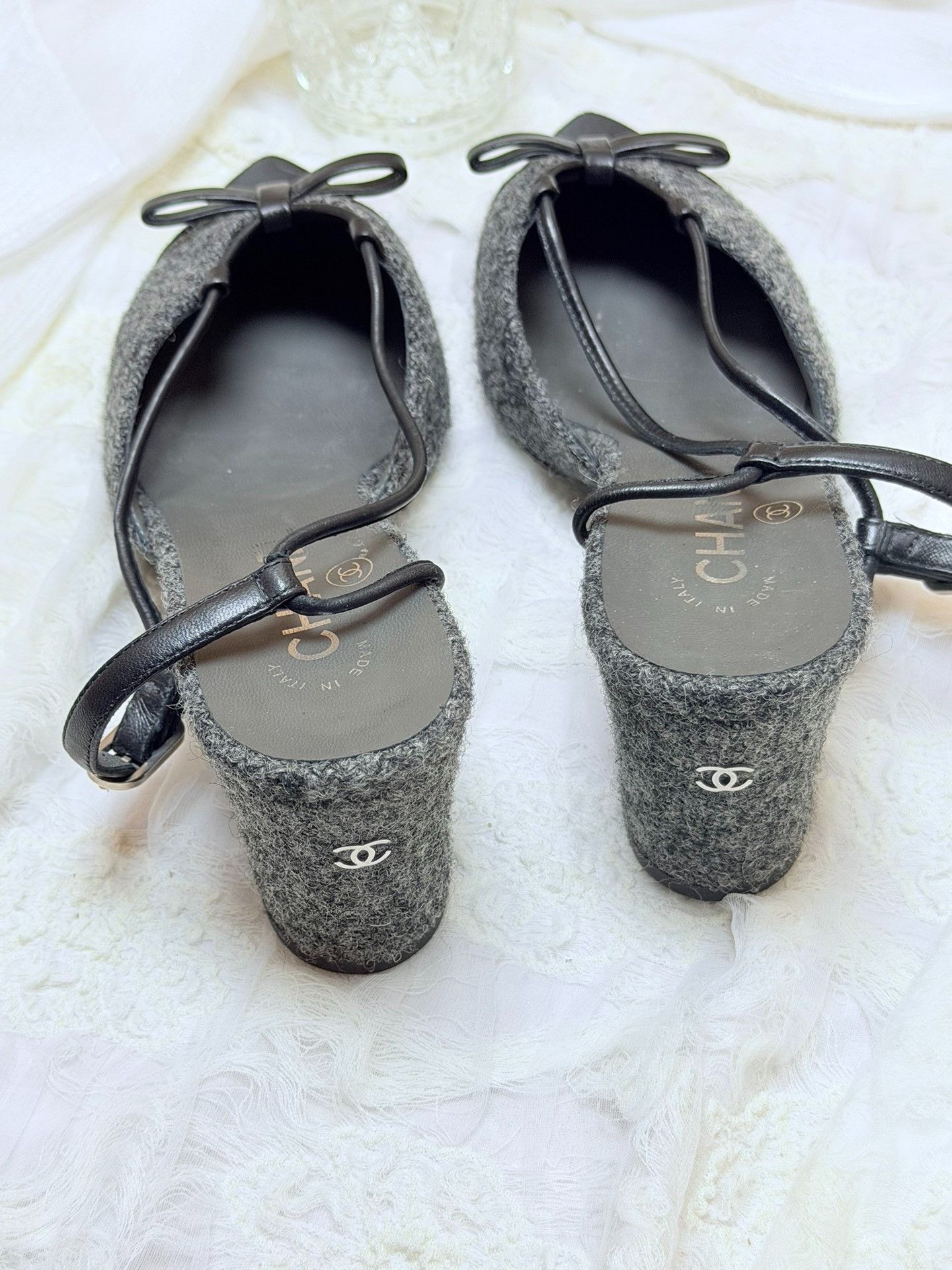 Chanel Chanel Wool Multi Sandals us_6 Women Size US 6 / IT 36 - 4 Thumbnail