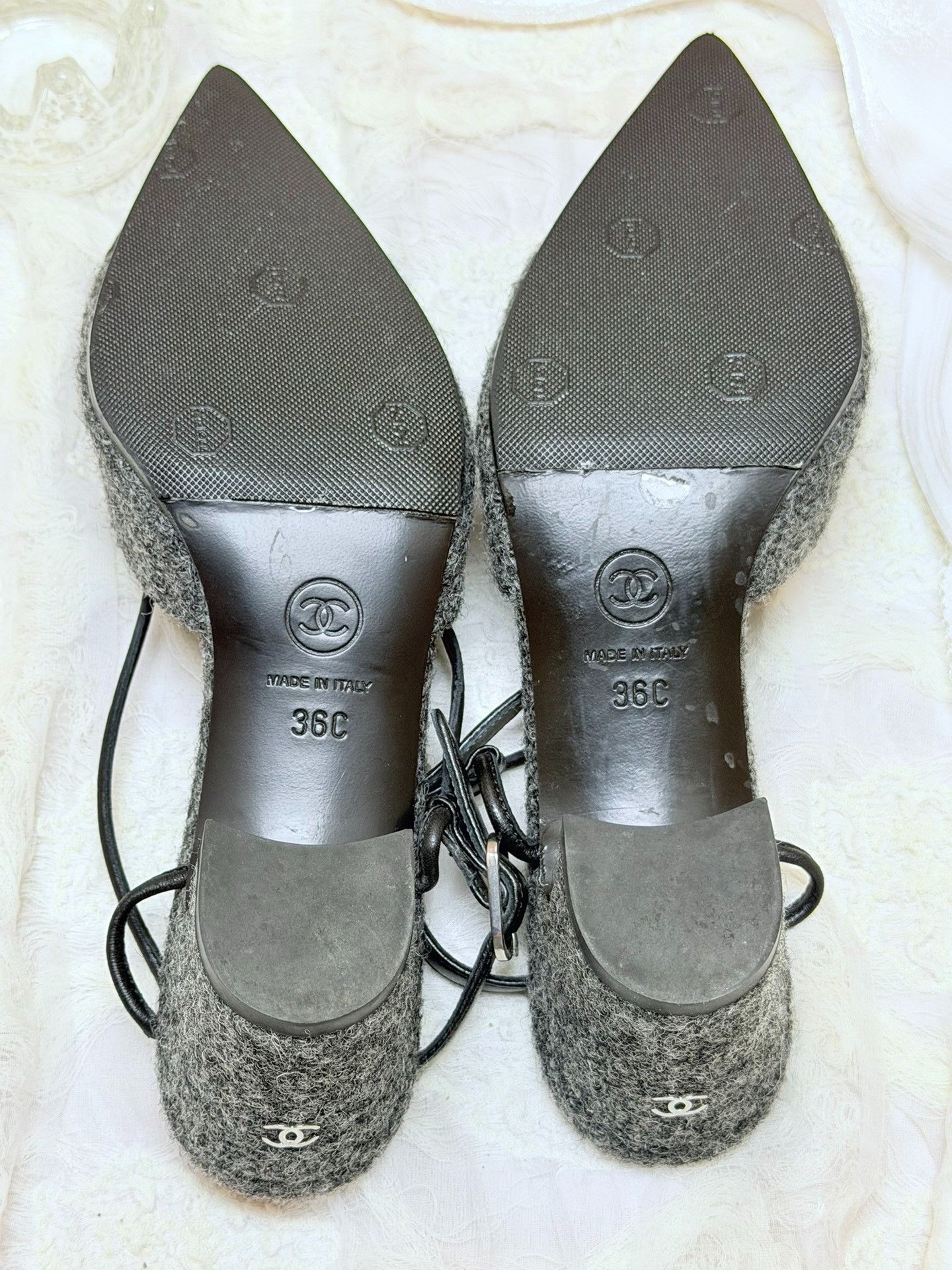 Chanel Chanel Wool Multi Sandals us_6 Women Size US 6 / IT 36 - 5 Thumbnail