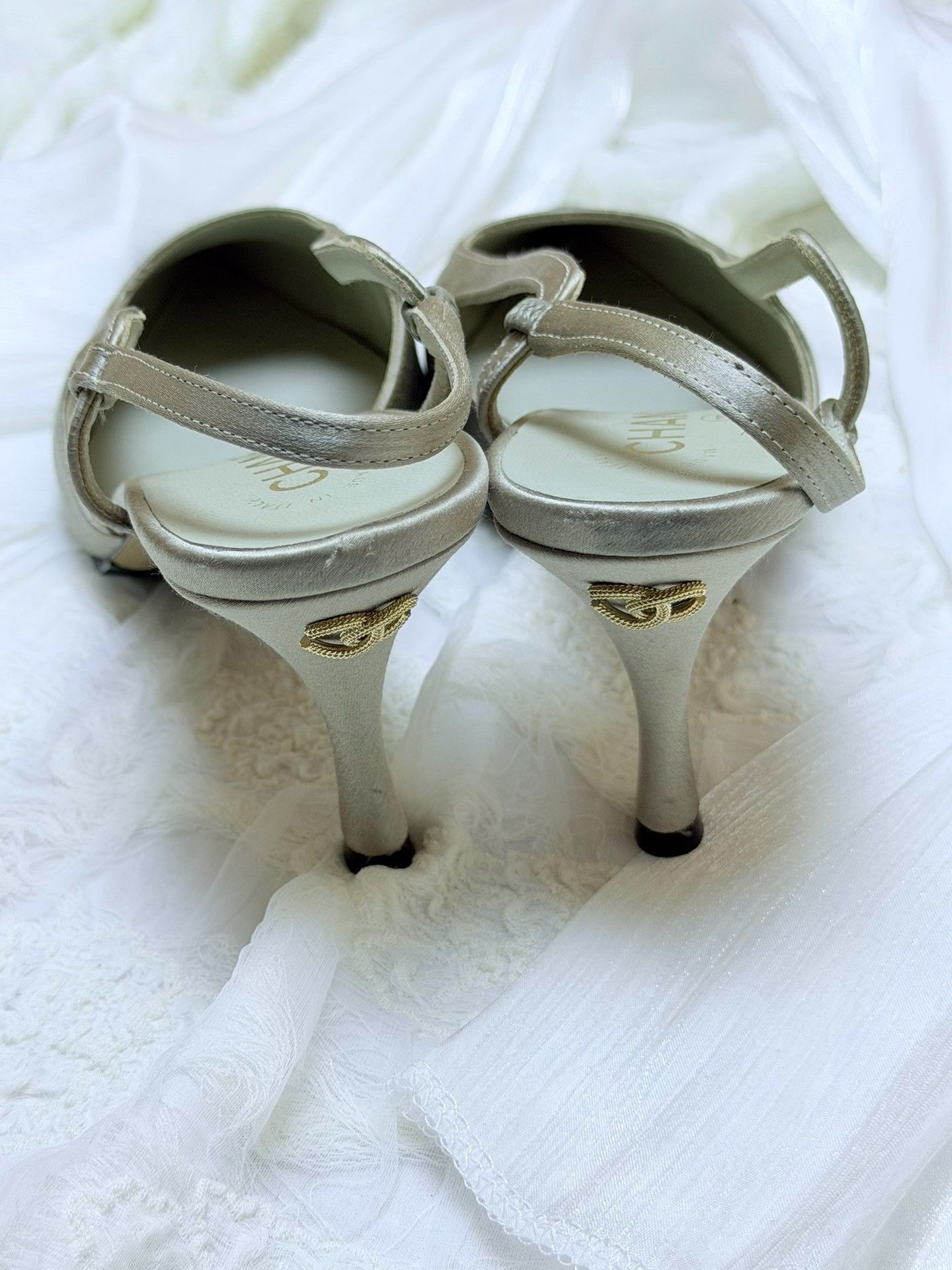 Chanel Chanel Gray Sandals us_8 Women Size US 8 / IT 38 - 7 Thumbnail
