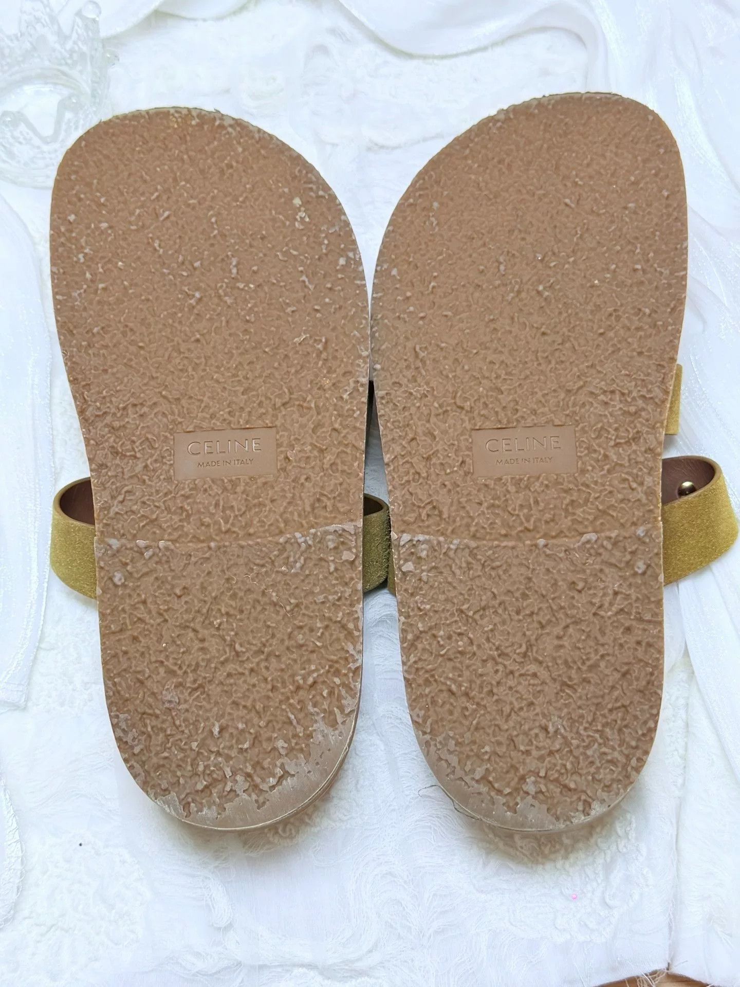 Celine Celine Gold Sandals us_6 Women Size US 6 / IT 36 - 5 Thumbnail