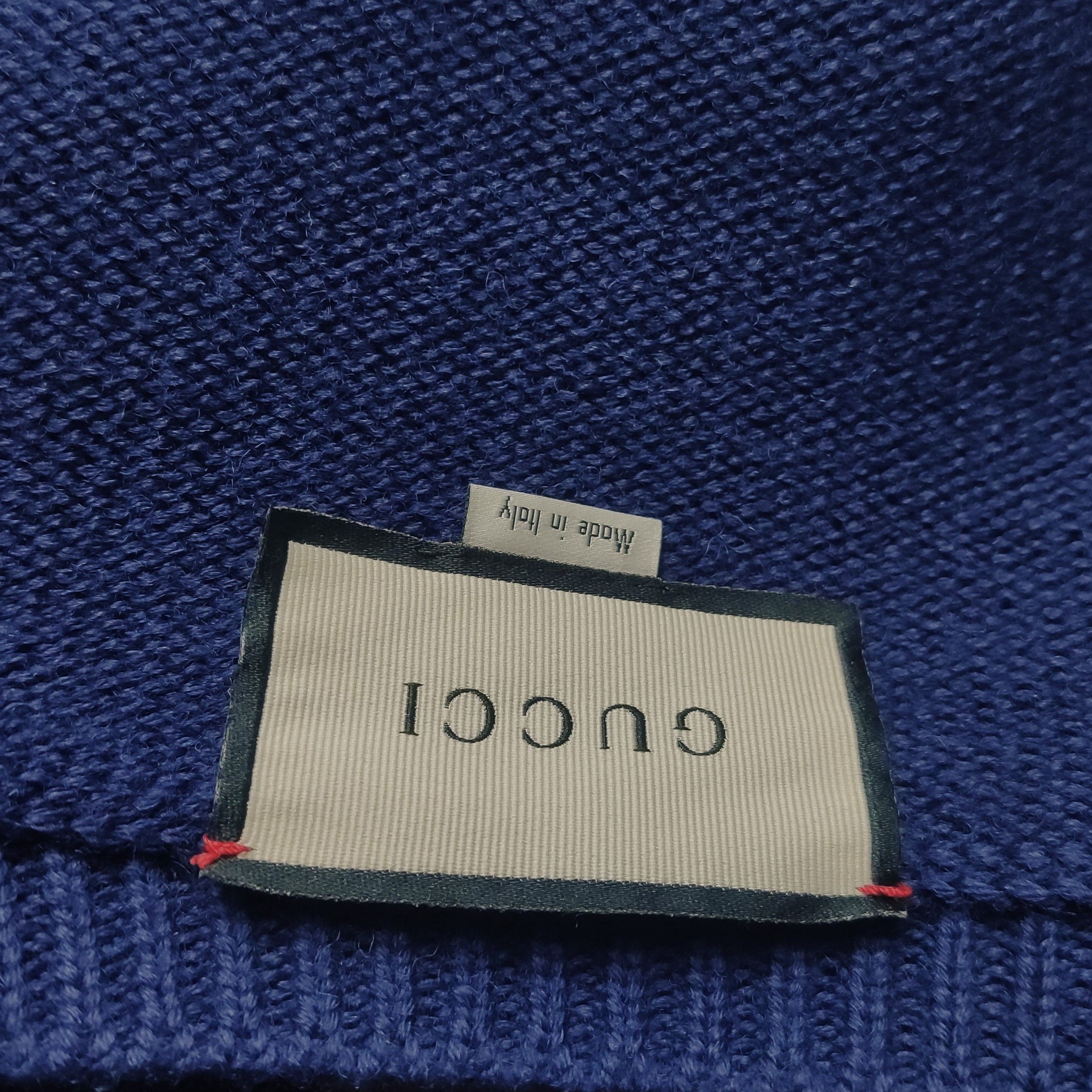 Gucci Gucci GG Monogram Trim V-Neck Sweater Size M Size US M / EU 48-50 / 2 - 8 Thumbnail