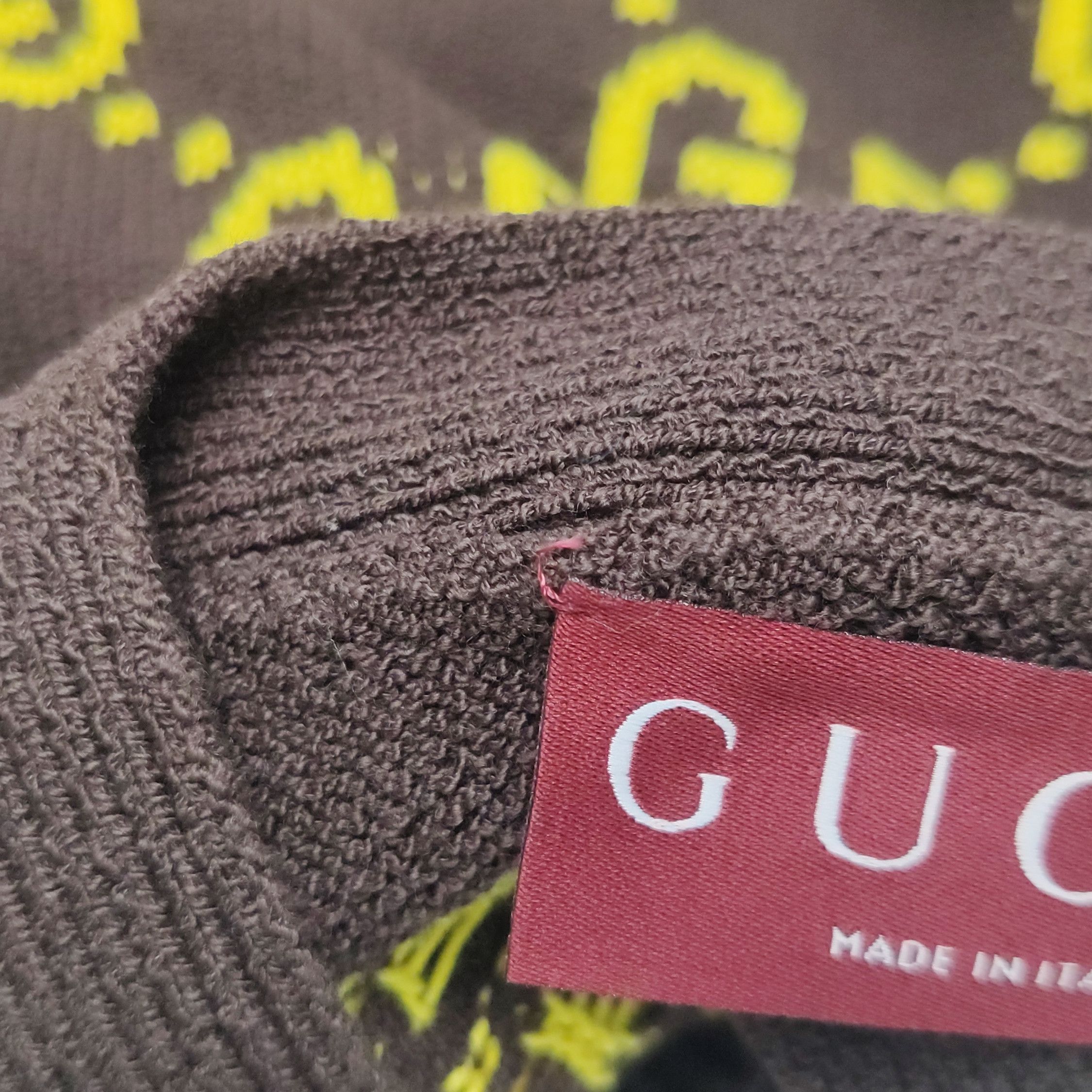 Gucci Gucci GG Monogram V-Neck Cardigan Size L Size US L / EU 52-54 / 3 - 9 Thumbnail
