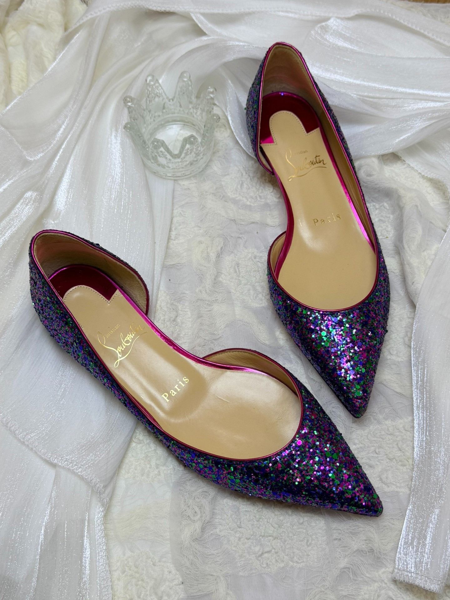 Christian Louboutin Christian Louboutin Purple Lowtop Sneakers us_6-5 Women Size US 6.5 / IT 36.5 - 5 Thumbnail