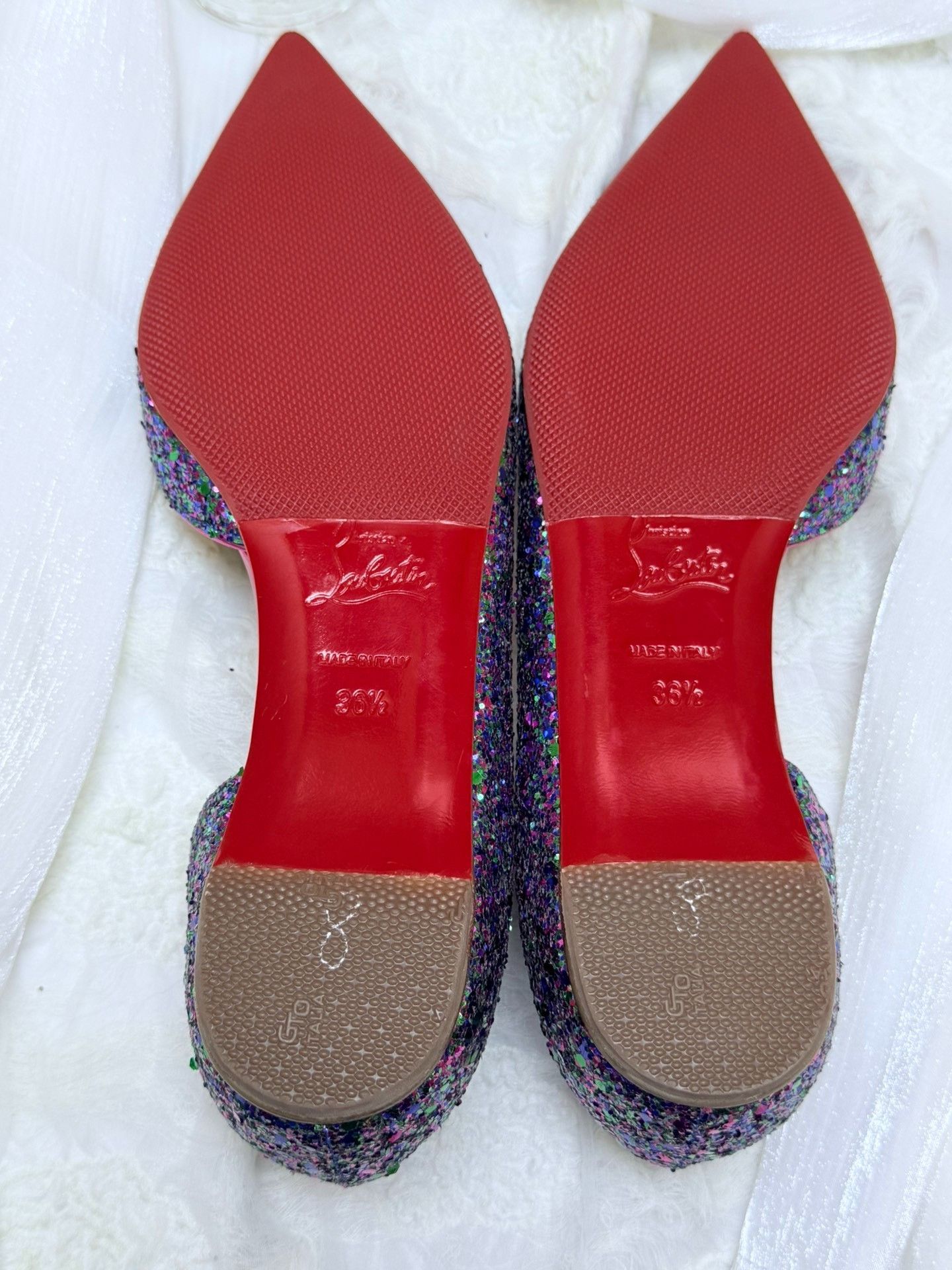 Christian Louboutin Christian Louboutin Purple Lowtop Sneakers us_6-5 Women Size US 6.5 / IT 36.5 - 7 Thumbnail