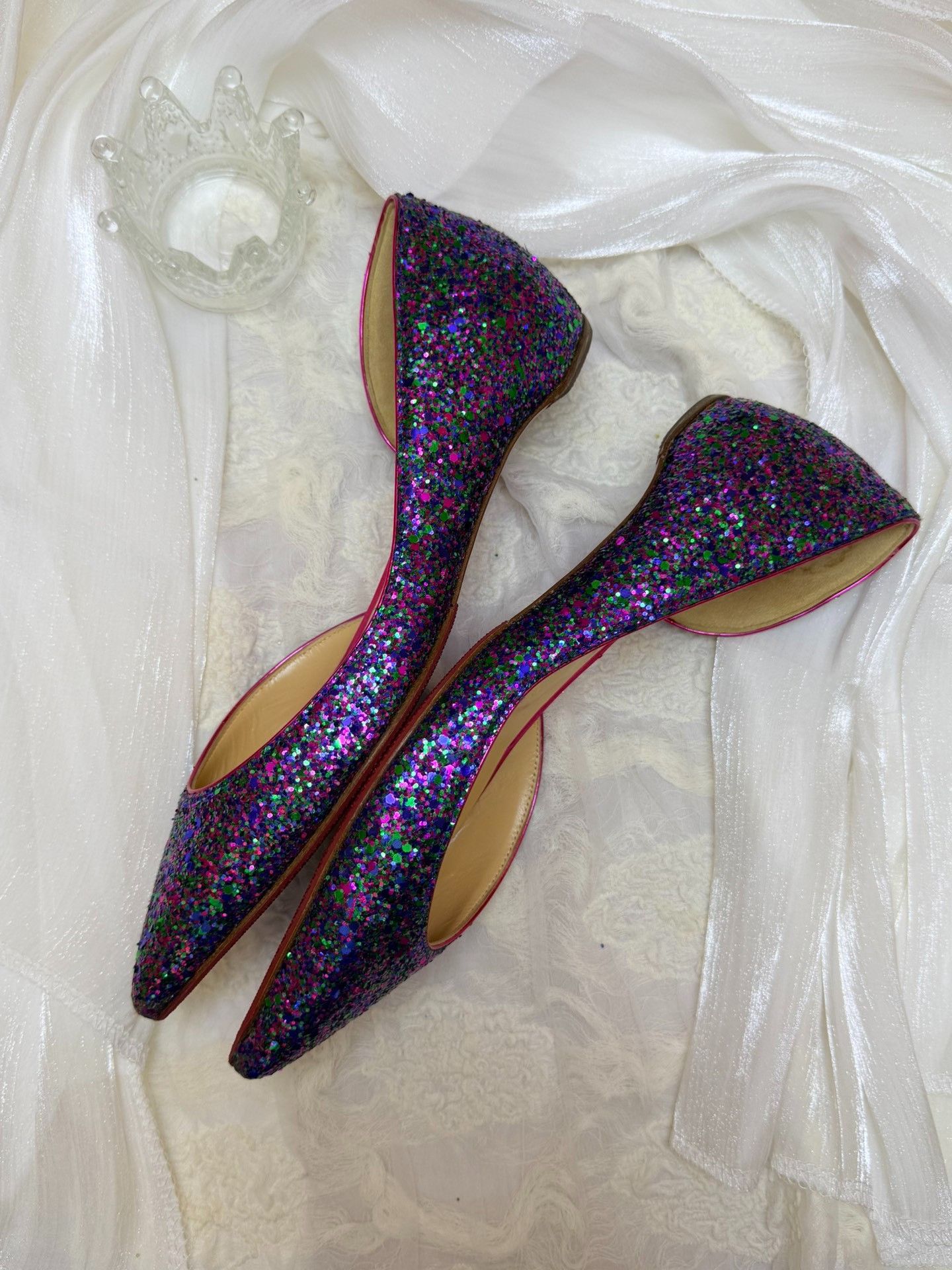 Christian Louboutin Christian Louboutin Purple Lowtop Sneakers us_6-5 Women Size US 6.5 / IT 36.5 - 4 Thumbnail