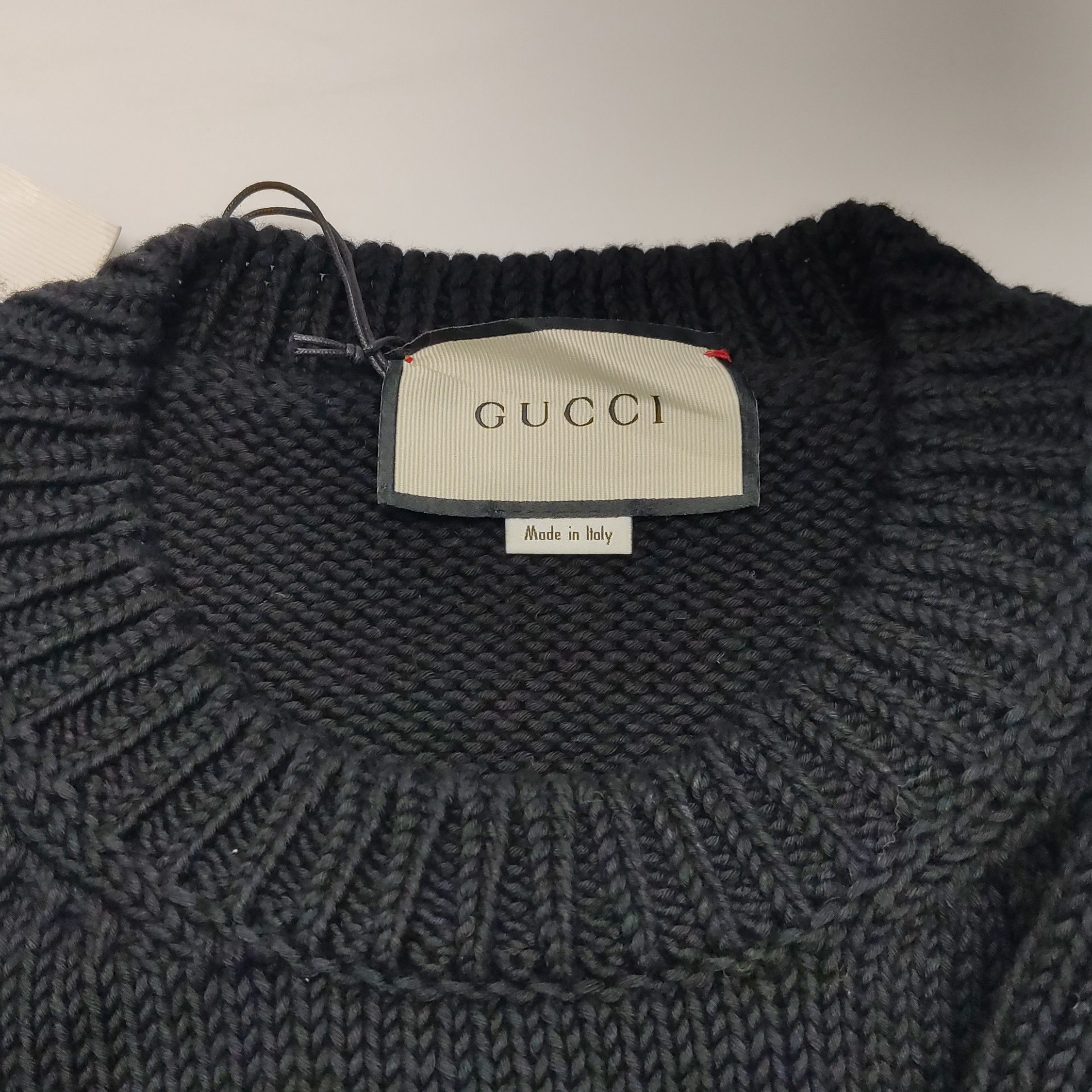 Gucci Gucci Mitford Intarsia Knit Sweater L Size US L / EU 52-54 / 3 - 9 Thumbnail