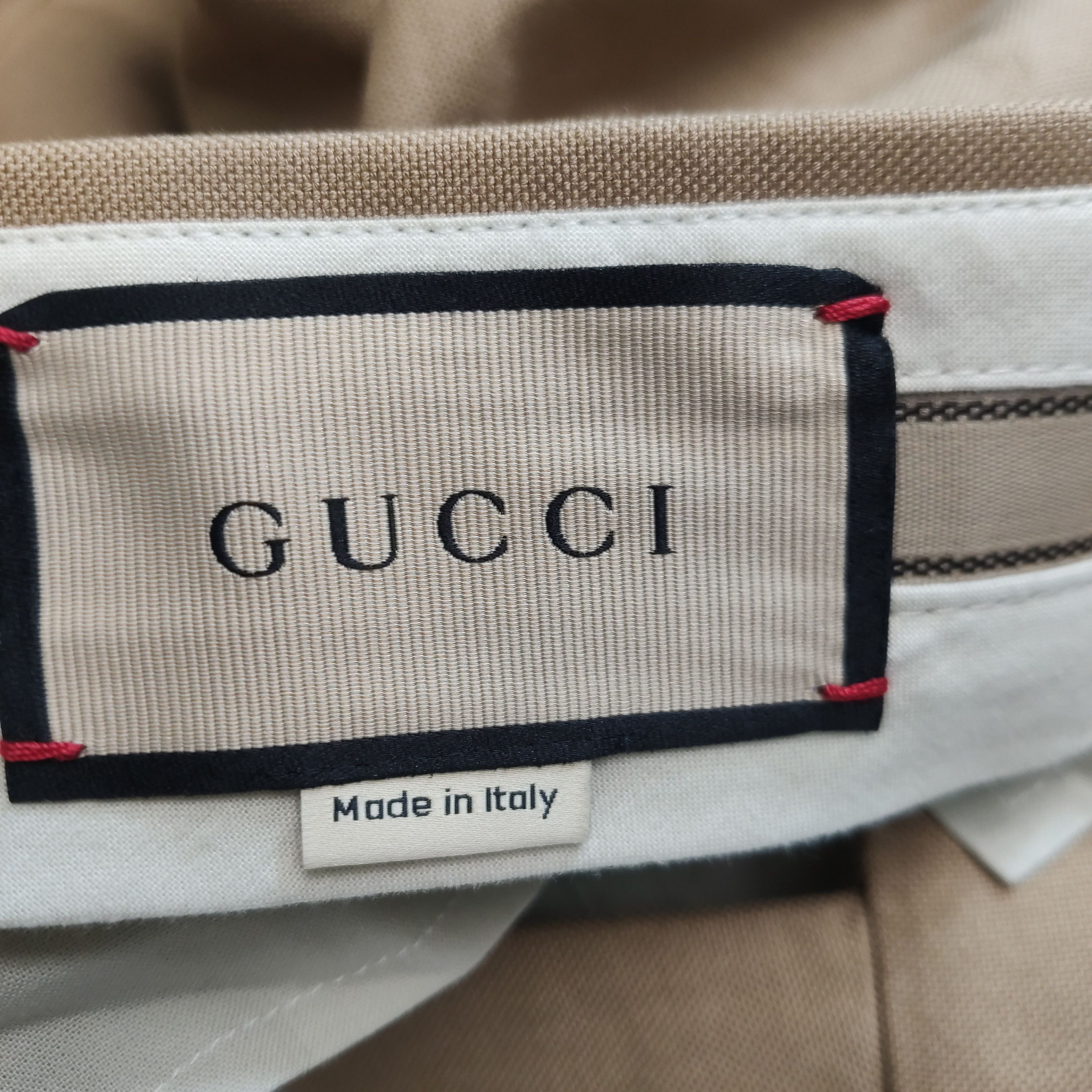 Gucci Gucci Cotton Logo Casual Pants Size 46 Size US 30 / EU 46 - 6 Thumbnail