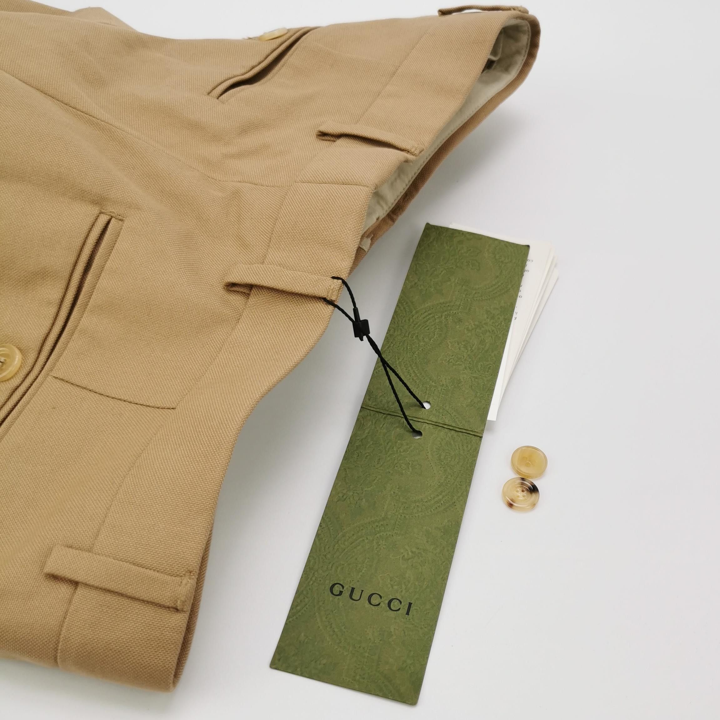 Gucci Gucci Cotton Logo Casual Pants Size 46 Size US 30 / EU 46 - 4 Thumbnail