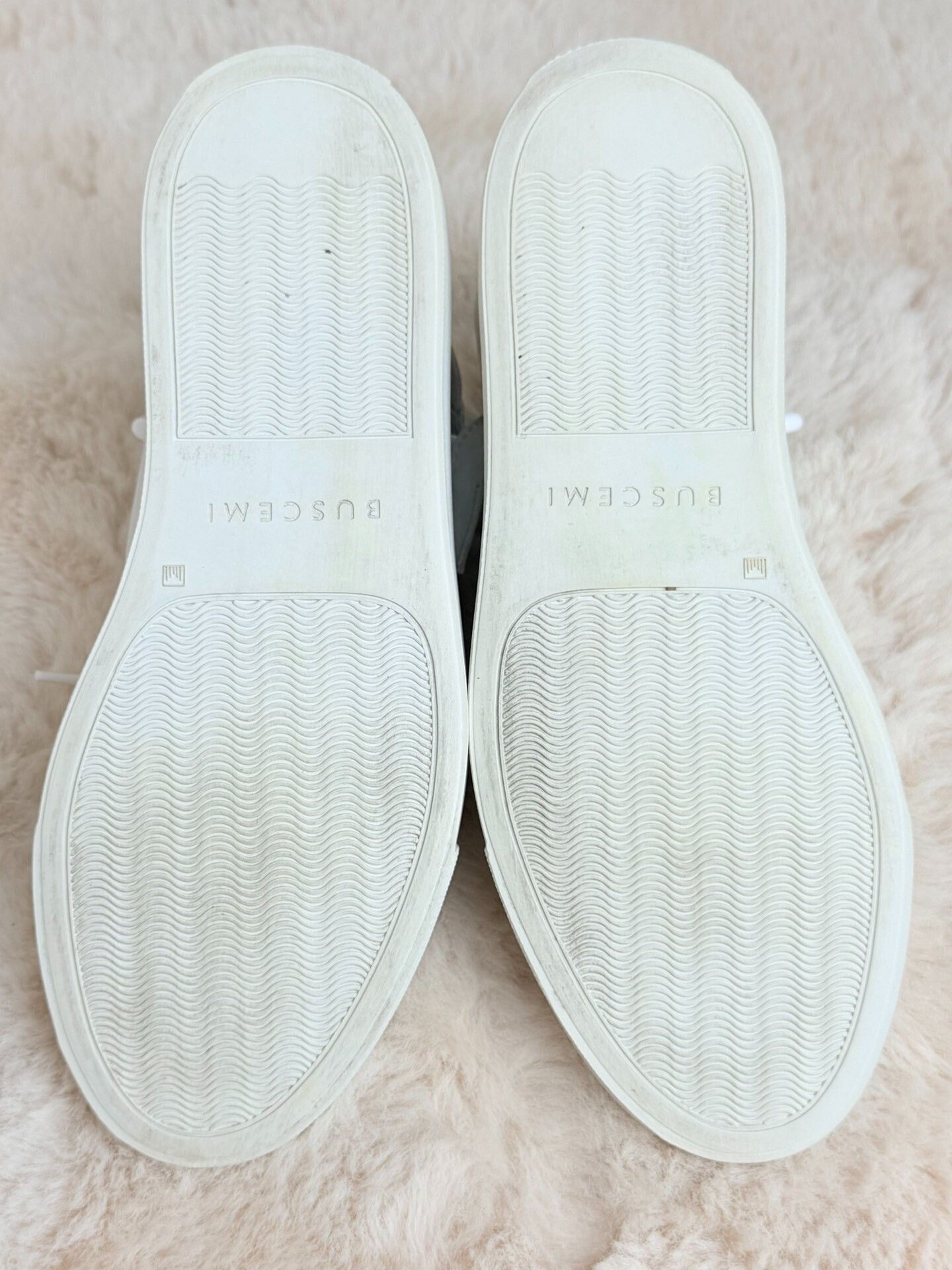 Buscemi Buscemi White Hitop Sneakers us_8 Women Size US 8 / IT 38 - 6 Thumbnail
