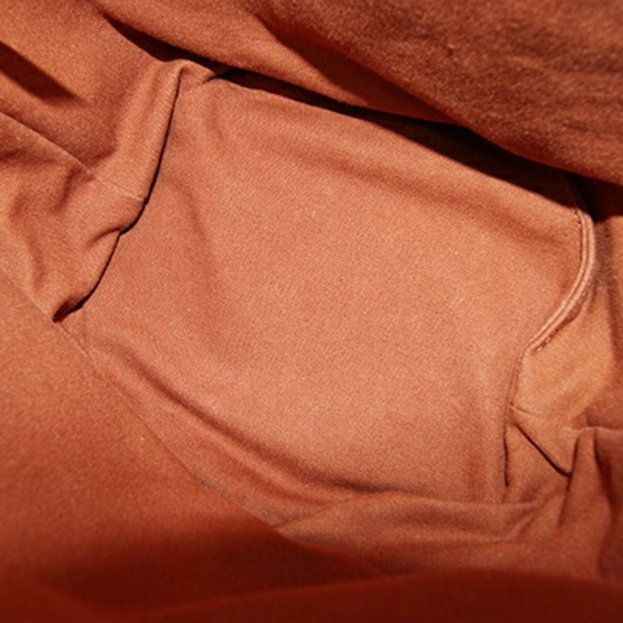 Hermes Hermes Saxo MM handbag, brown, Toile H canvas, one handle, women's. Size ONE SIZE - 9 Thumbnail