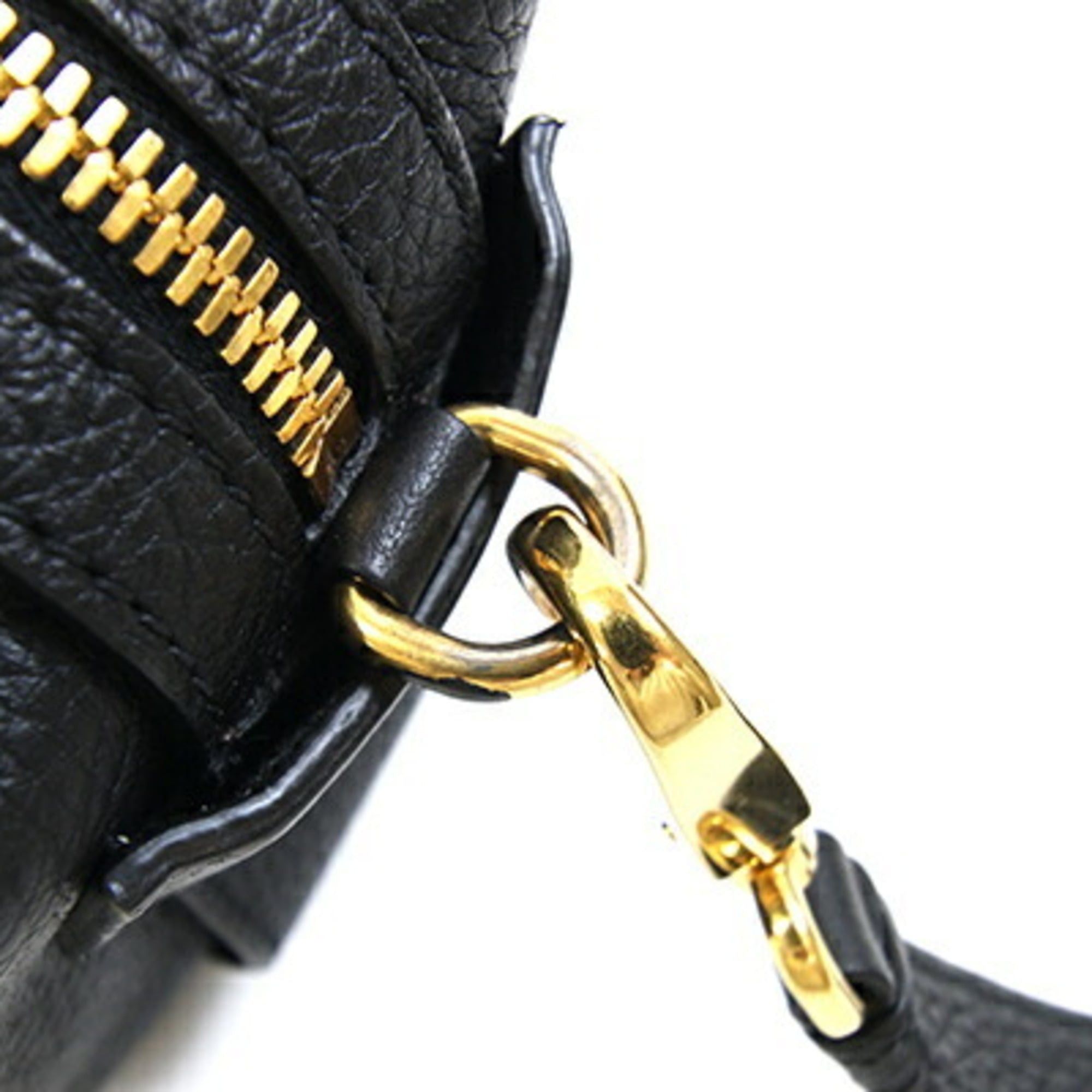 Prada Prada handbag 1BB031 Black leather shoulder mini Boston bag for women PRADA Size ONE SIZE - 7 Thumbnail