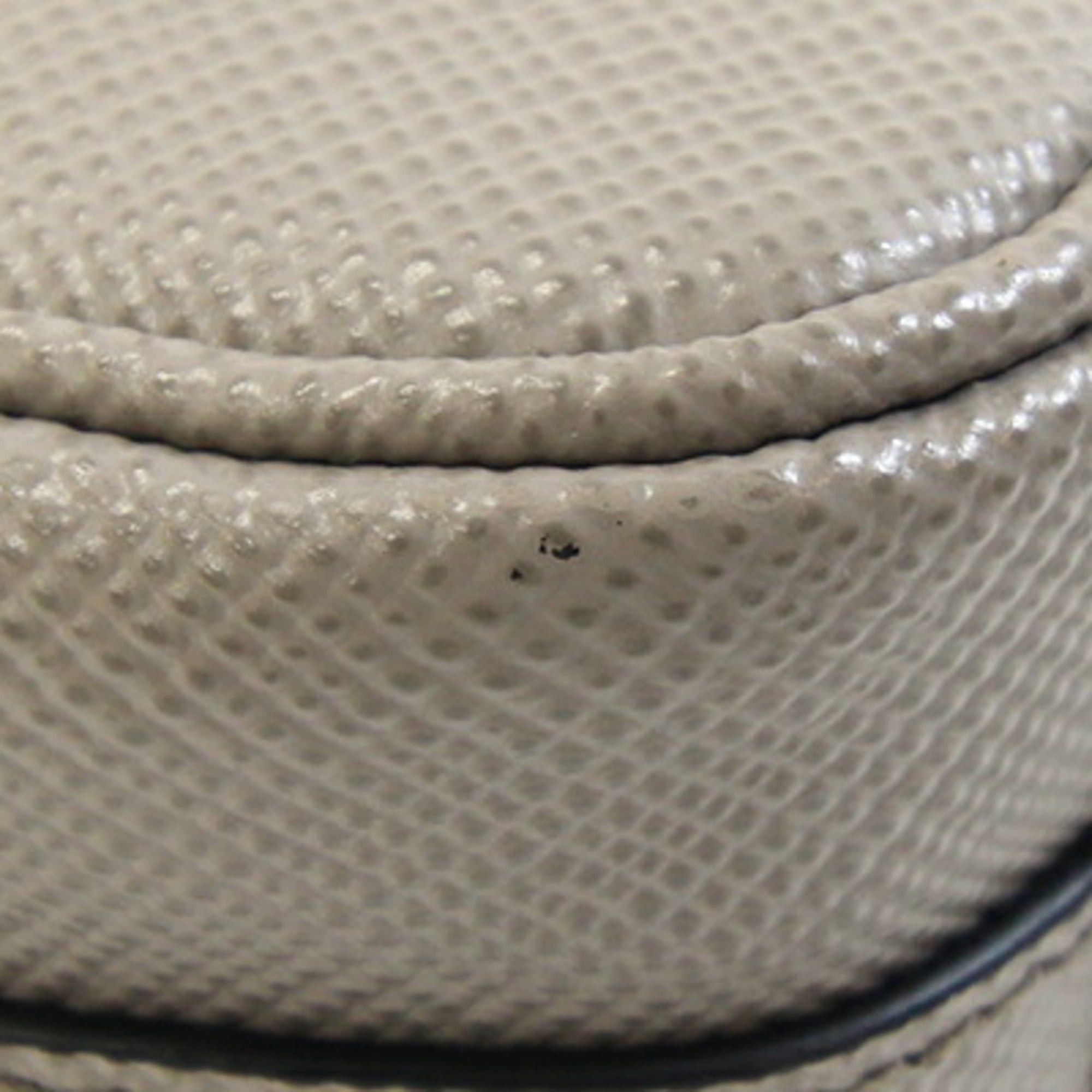 Prada Prada Shoulder Bag 2VD065 Greige Leather Crossbody Pouch for Men and Women PRADA Size ONE SIZE - 5 Thumbnail