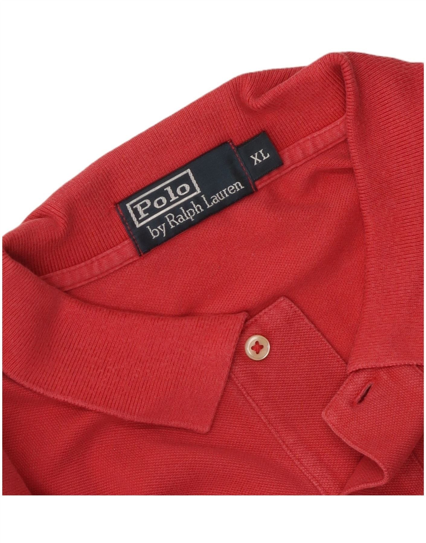 Polo Ralph Lauren Mens Polo Shirt XL Red Size US XL / EU 56 / 4 - 3 Thumbnail