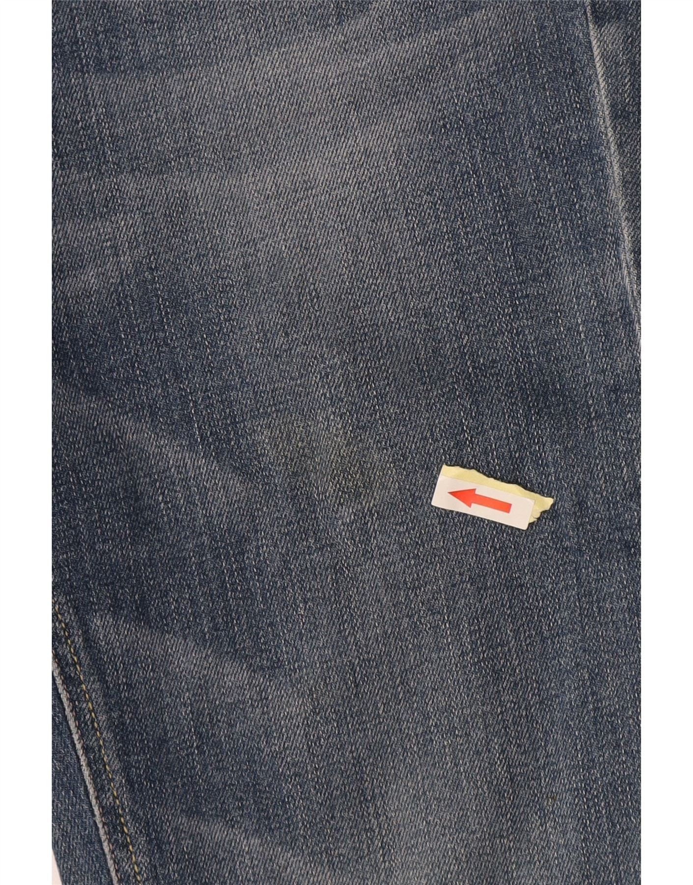 Diesel Womens Lowky Straight Jeans W32 L28 Blue Cotton Size 24" / US 00 / IT 34 - 3 Thumbnail
