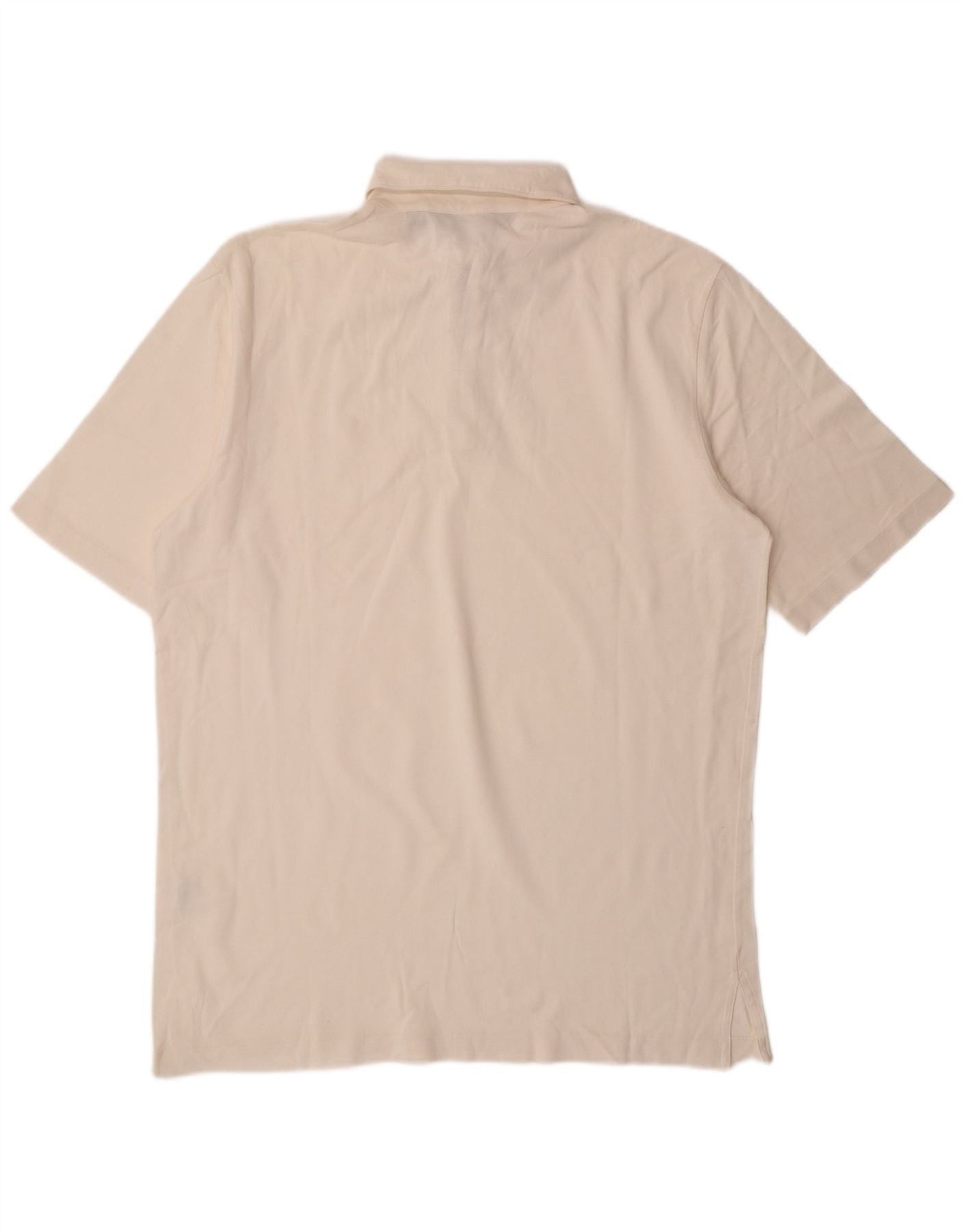 Ralph Lauren Mens Polo Shirt Medium White Cotton Size US XL / EU 56 / 4 - 2 Thumbnail