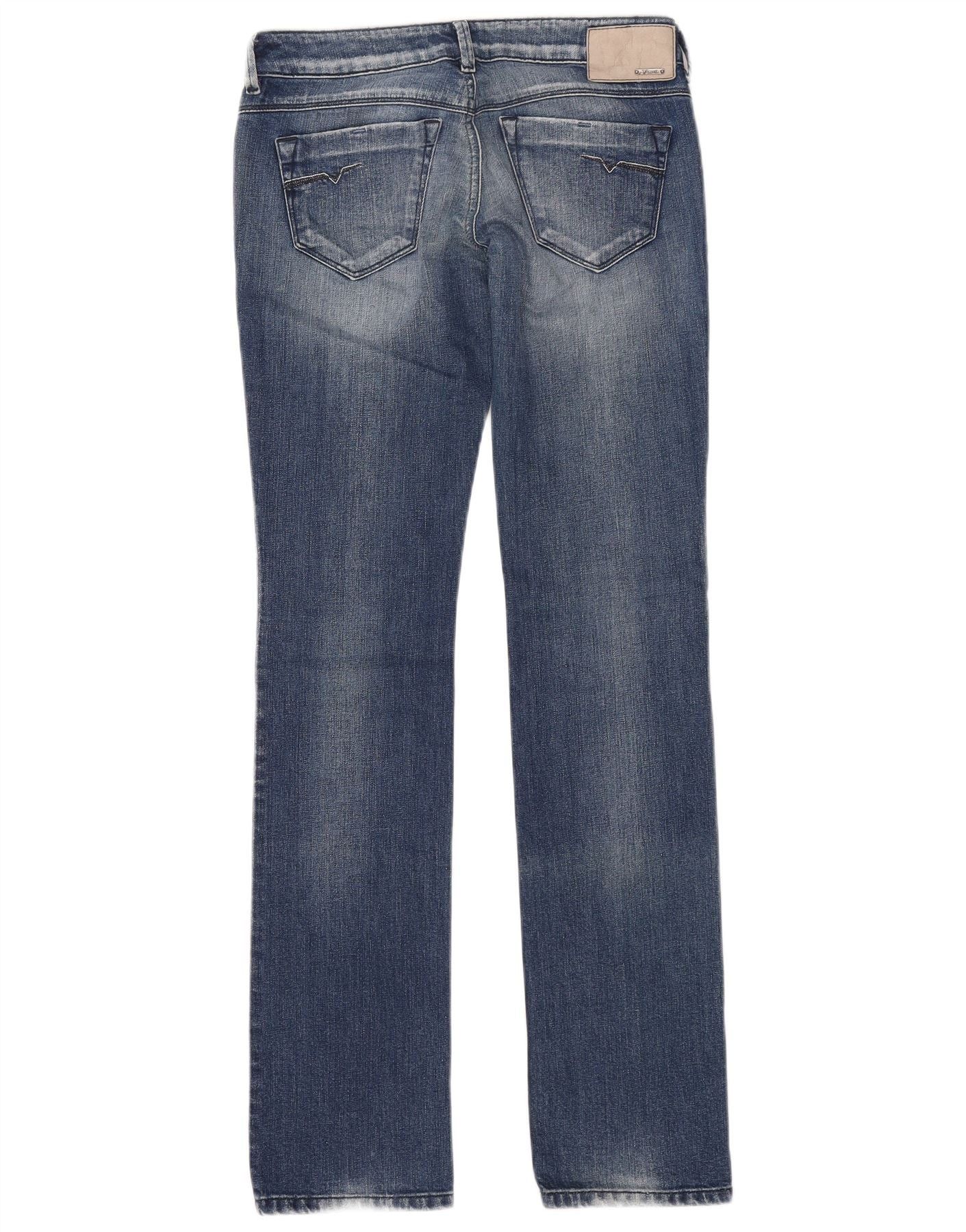 Diesel Womens Slim Jeans W27 L32 Blue Cotton Size 42" / US 20 - 2 Thumbnail