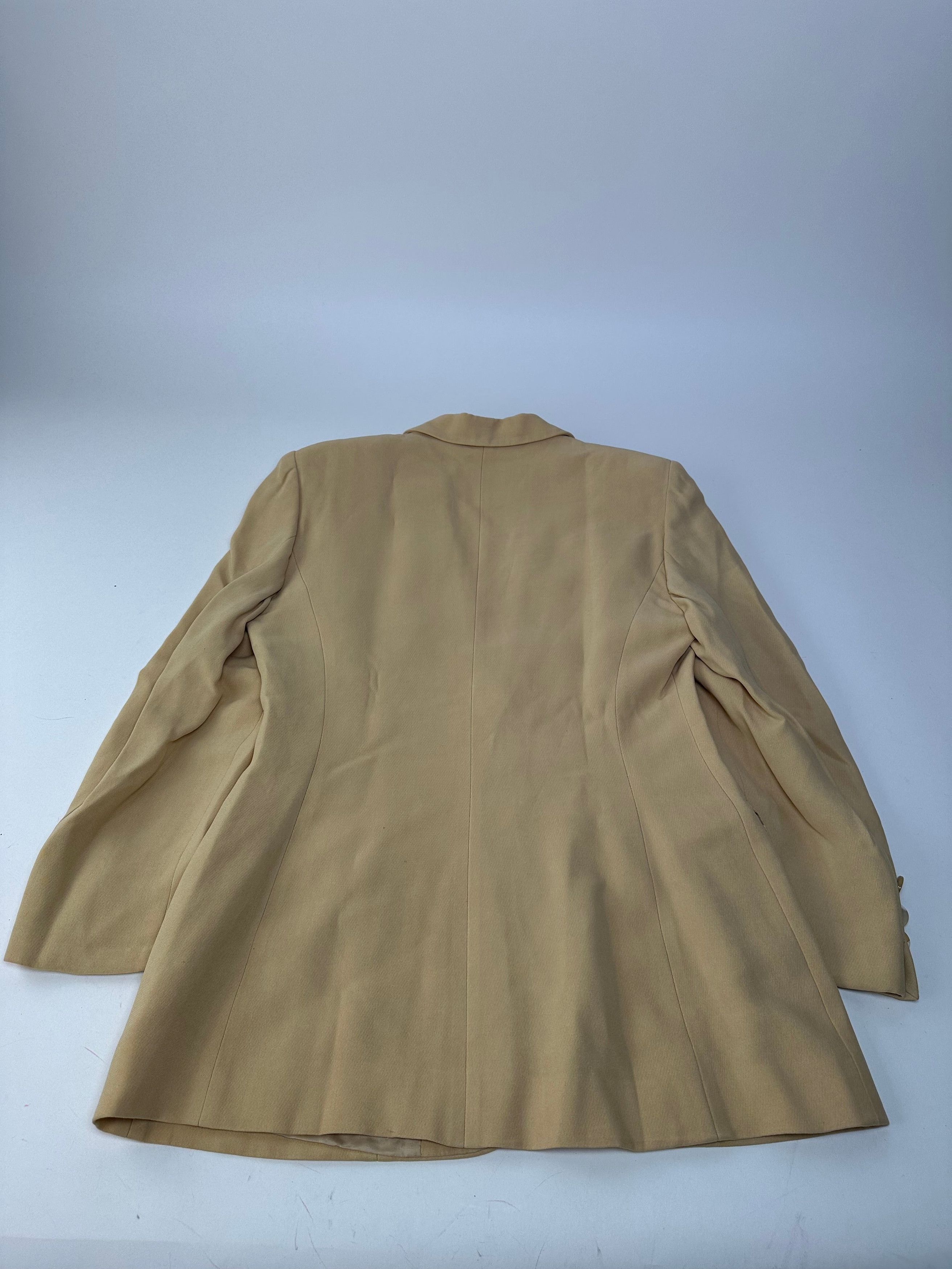 Gucci Vintage Viscose Longline Blazer Beige IT42 Size M / US 6-8 / IT 42-44 - 8 Thumbnail