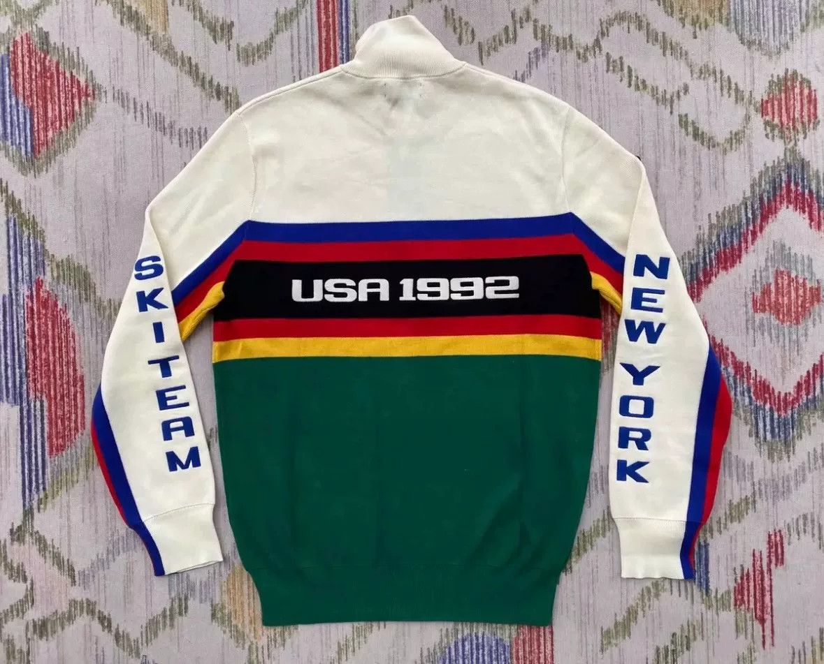 RRL Ralph Lauren Polo Ralph Lauren Retro Moto Knit Jacket Size US S / EU 44-46 / 1 - 2 Thumbnail