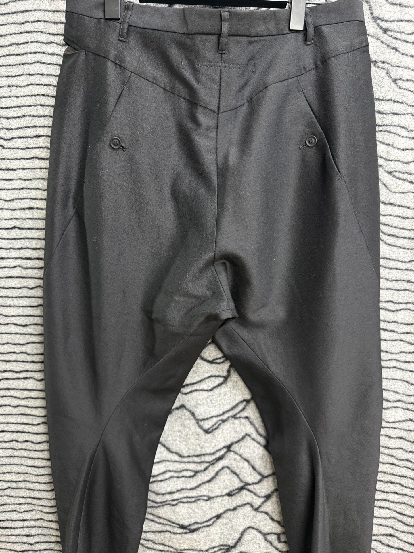 Julius Julius 14AW Deconstructed Silk Wool Trousers Size US 35 - 6 Thumbnail