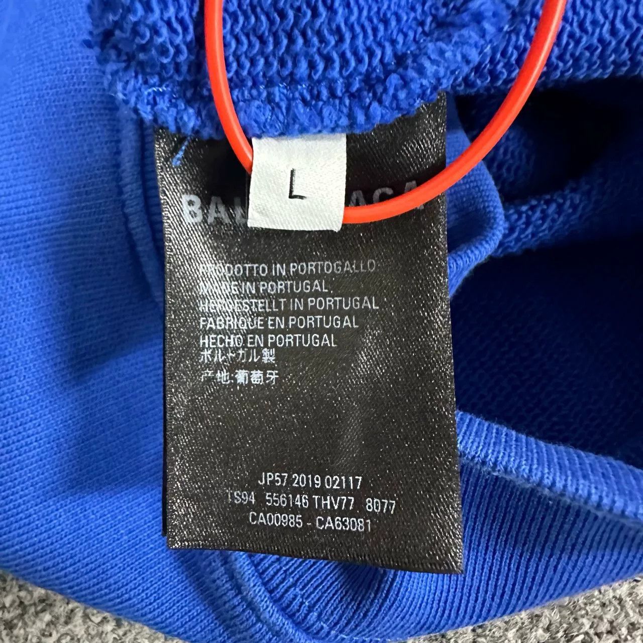 Balenciaga Balenciaga Small Logo Hooded Zip Jacket Size US L / EU 52-54 / 3 - 7 Thumbnail