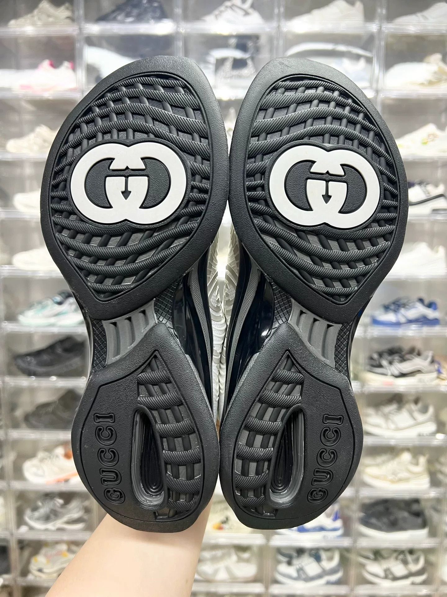 Gucci Gucci Run White Sneakers Size 42.5 Size US 9.5 / EU 42-43 - 8 Thumbnail
