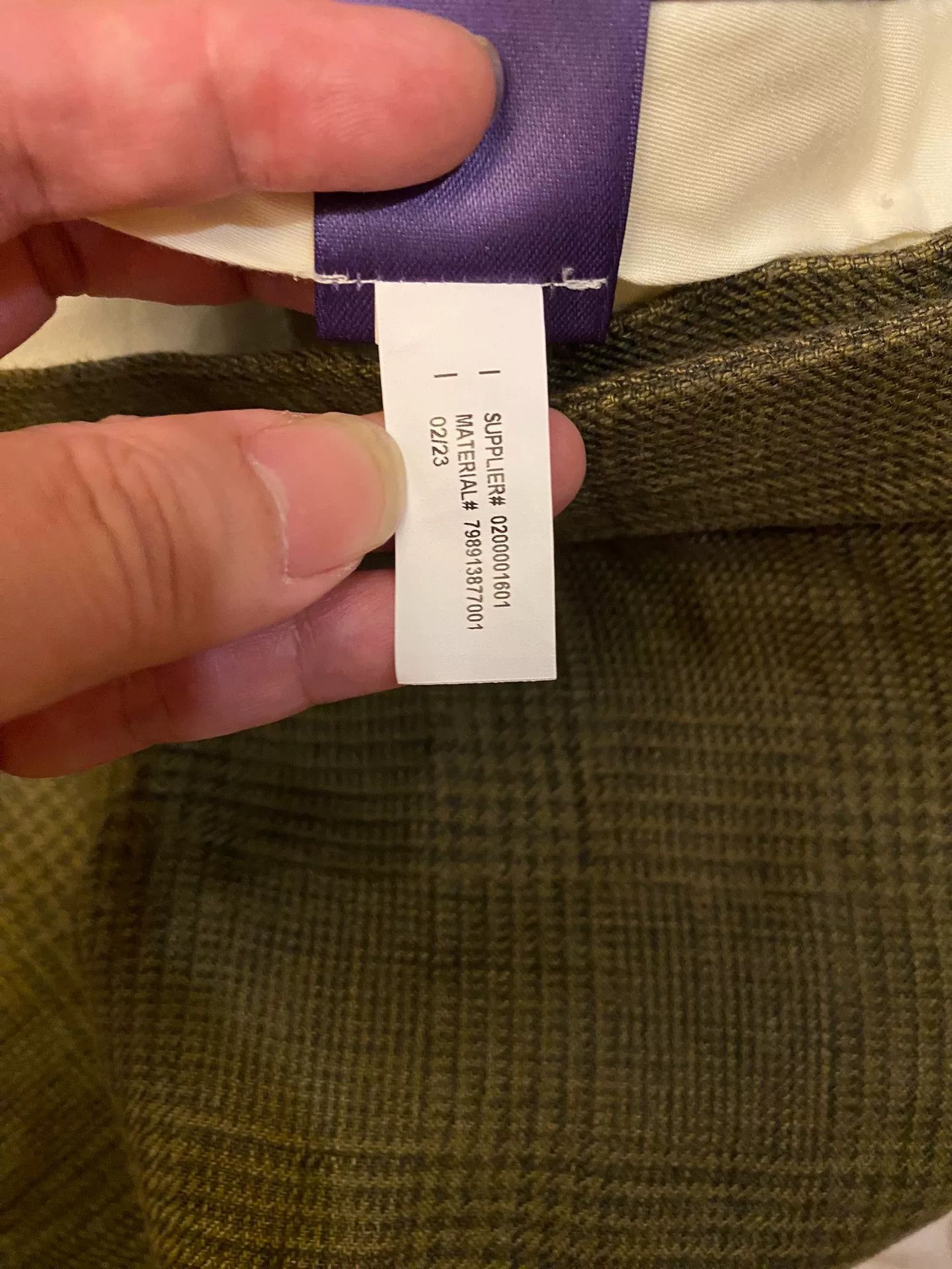 Ralph Lauren Purple Label Ralph Lauren Purple Label Linen Trousers Size US 30 / EU 46 - 6 Thumbnail
