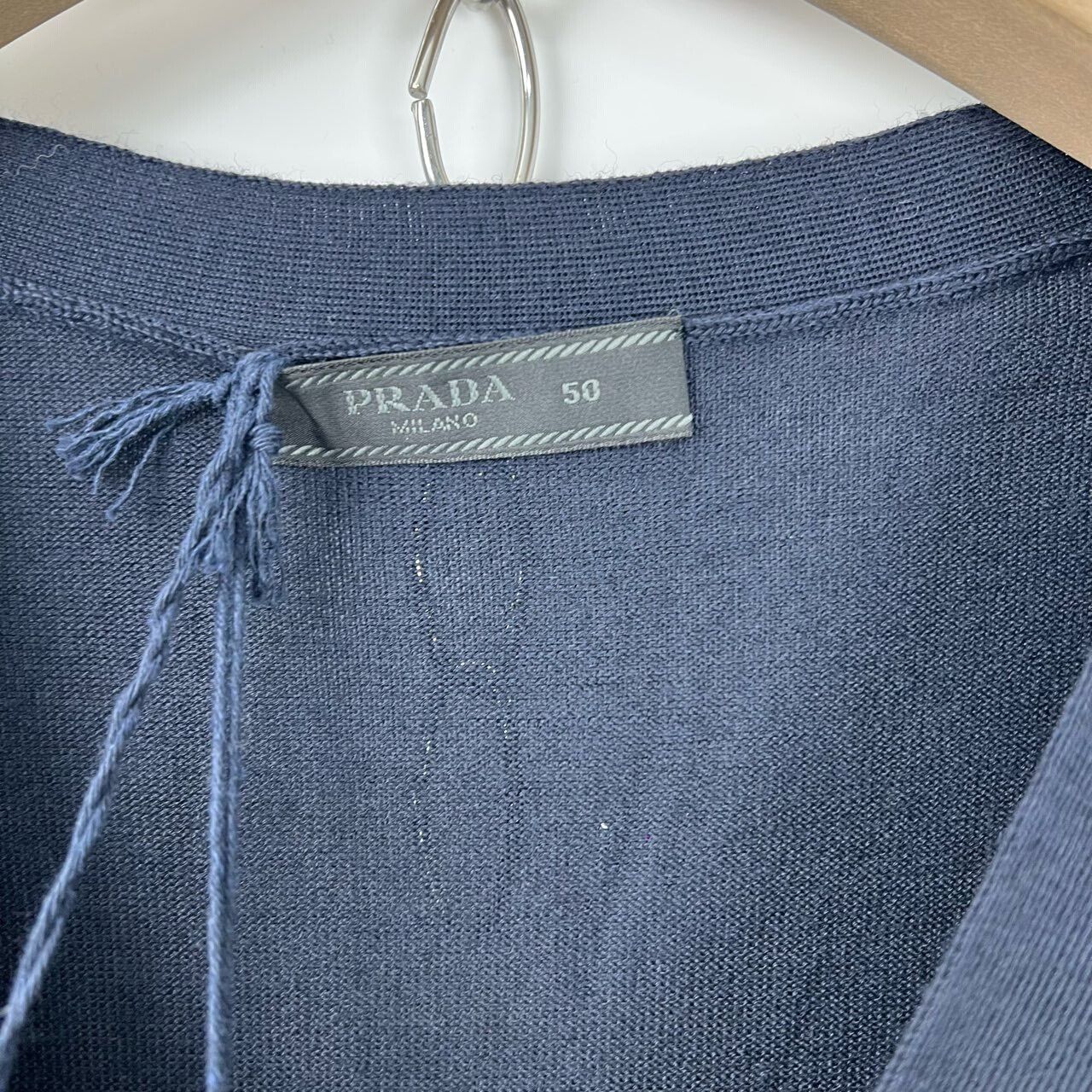 Prada Prada V-neck Knit Cardigan Size 50 Size US M / EU 48-50 / 2 - 3 Thumbnail