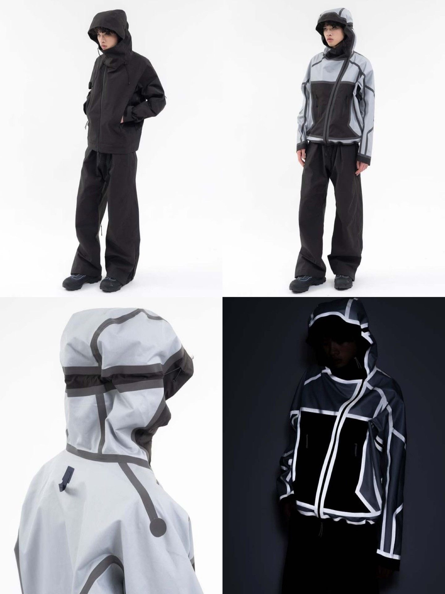 _J.L-A.L_ J.L-A.L Torrent 3M Reflective Jacket Size US M / EU 48-50 / 2 - 6 Thumbnail