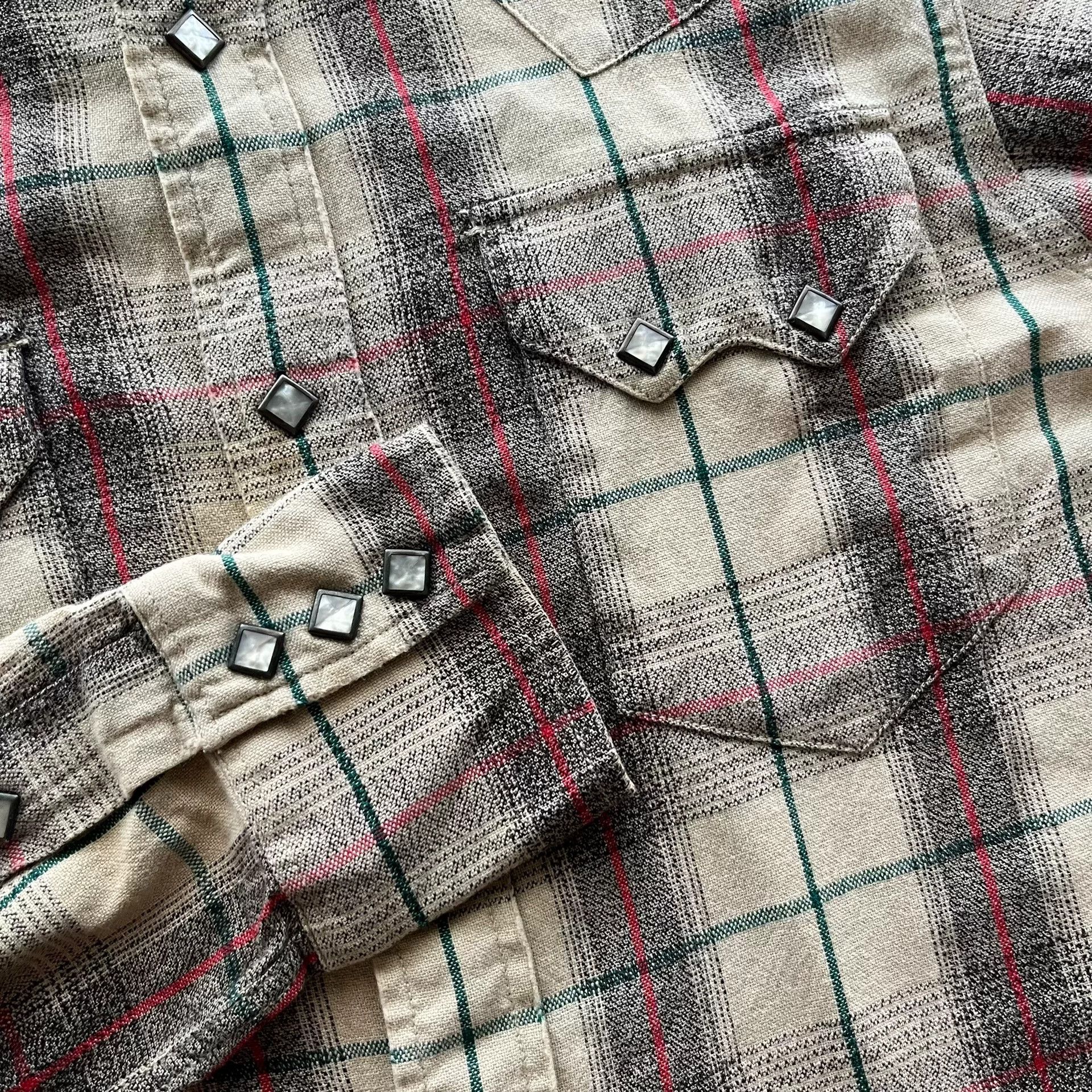RRL Ralph Lauren RRL Plaid Western Shirt Size US XS / EU 42 / 0 - 5 Thumbnail