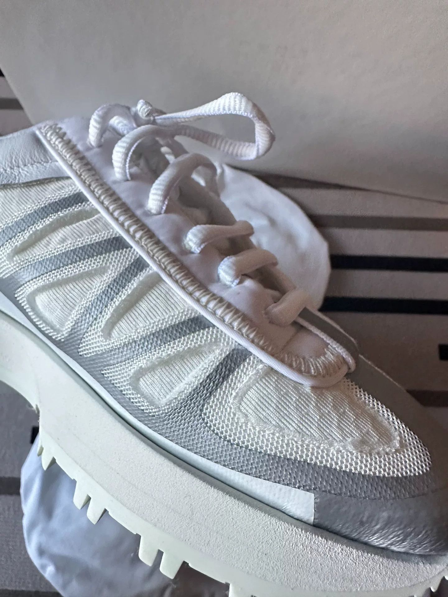 Maison Margiela Maison Margiela Limited Silver-Gray Dad Shoes Size US 6 / IT 36 - 9 Thumbnail