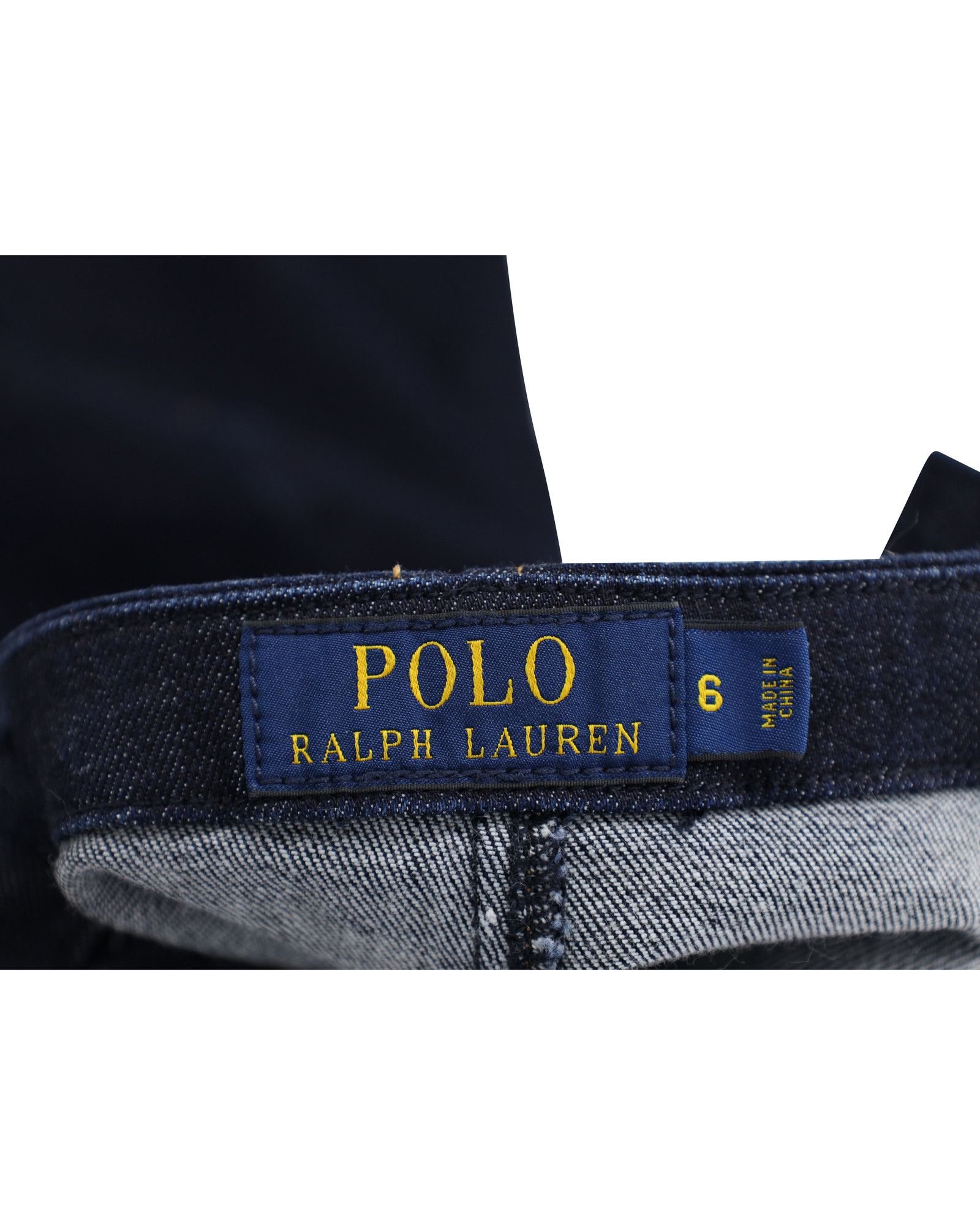 Polo Ralph Lauren Polo Ralph Lauren Denim Pencil Skirt in Blue Cotton Size 24" / US 00 / IT 34 - 3 Thumbnail