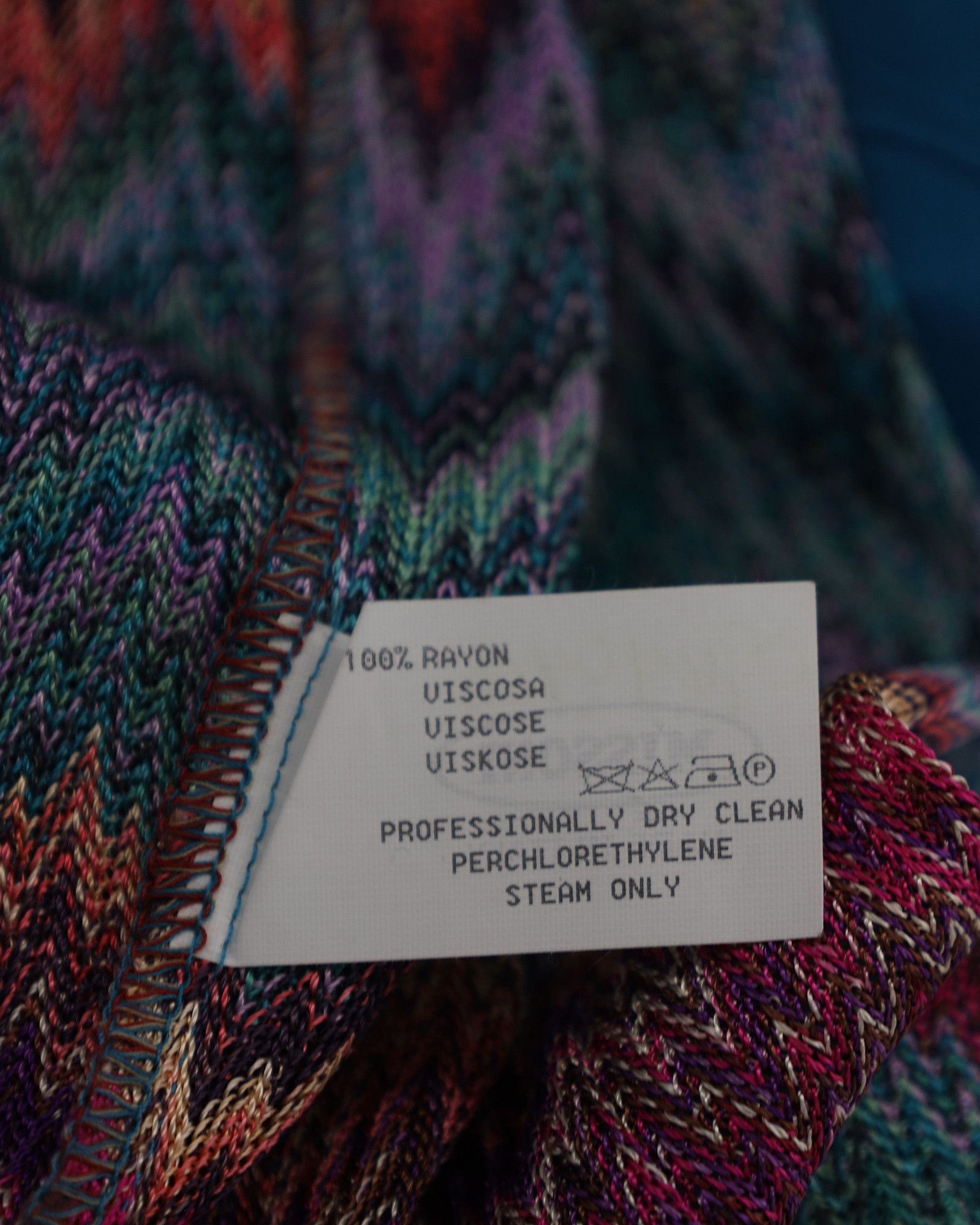 Missoni Missoni Zig Zag Culottes in Multicolor Rayon Size 28" / US 6 / IT 42 - 5 Thumbnail