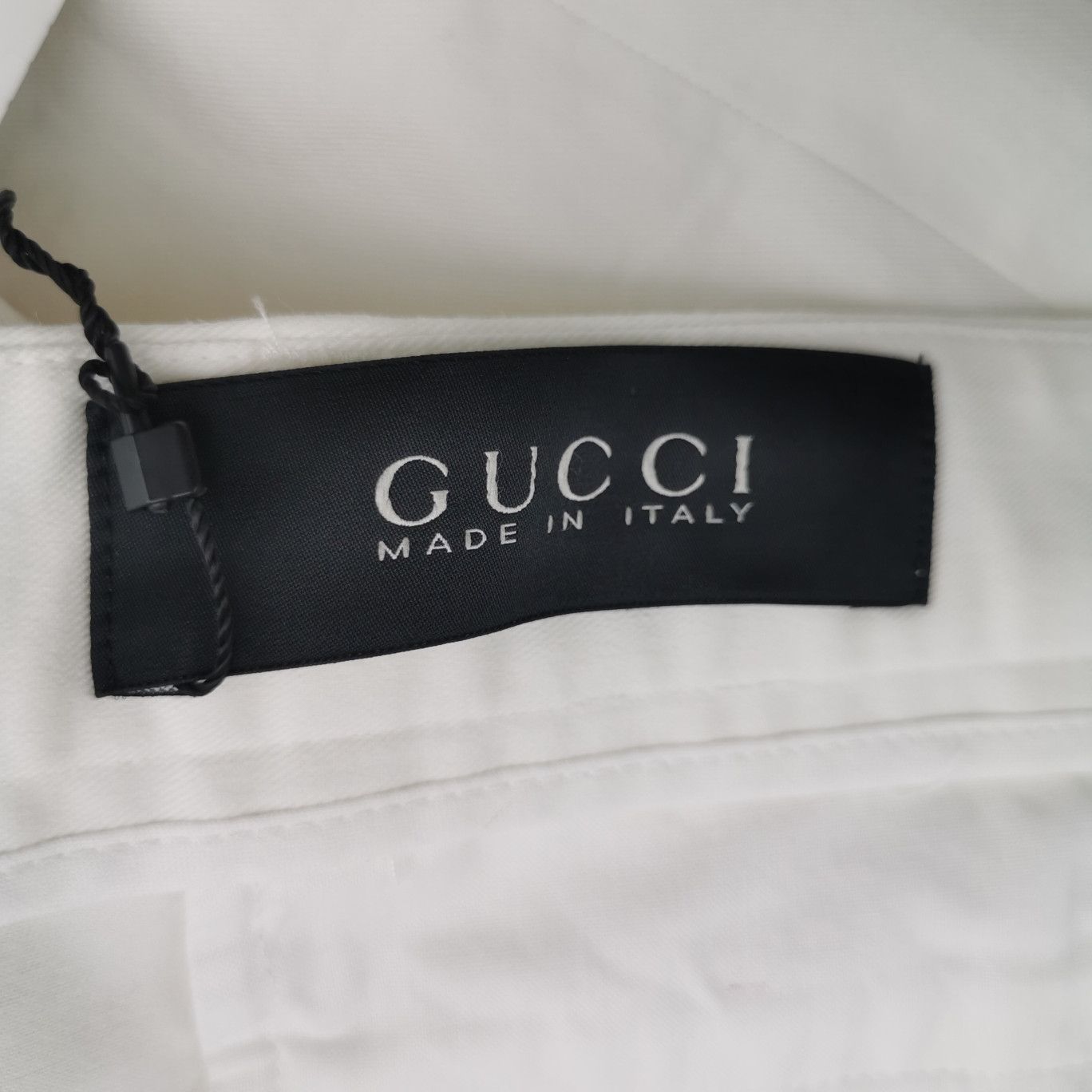 Gucci Gucci White Cotton Stretch Trousers 46 Size US 30 / EU 46 - 5 Thumbnail